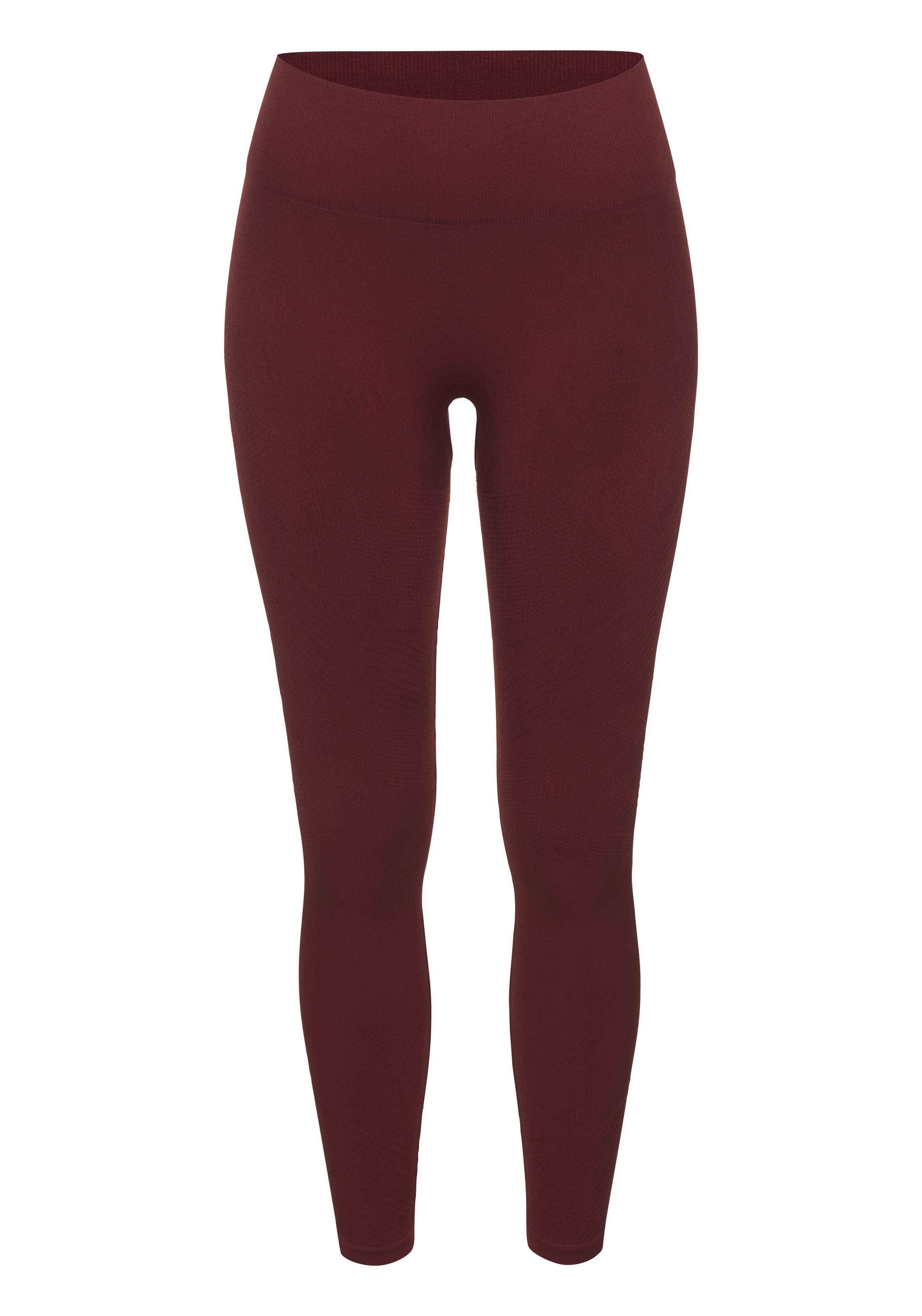 LASCANA Seamless Leggings »Po Push Up«, mit Rippstruktur und Shapingeffekt, Sporthose, Sportleggings