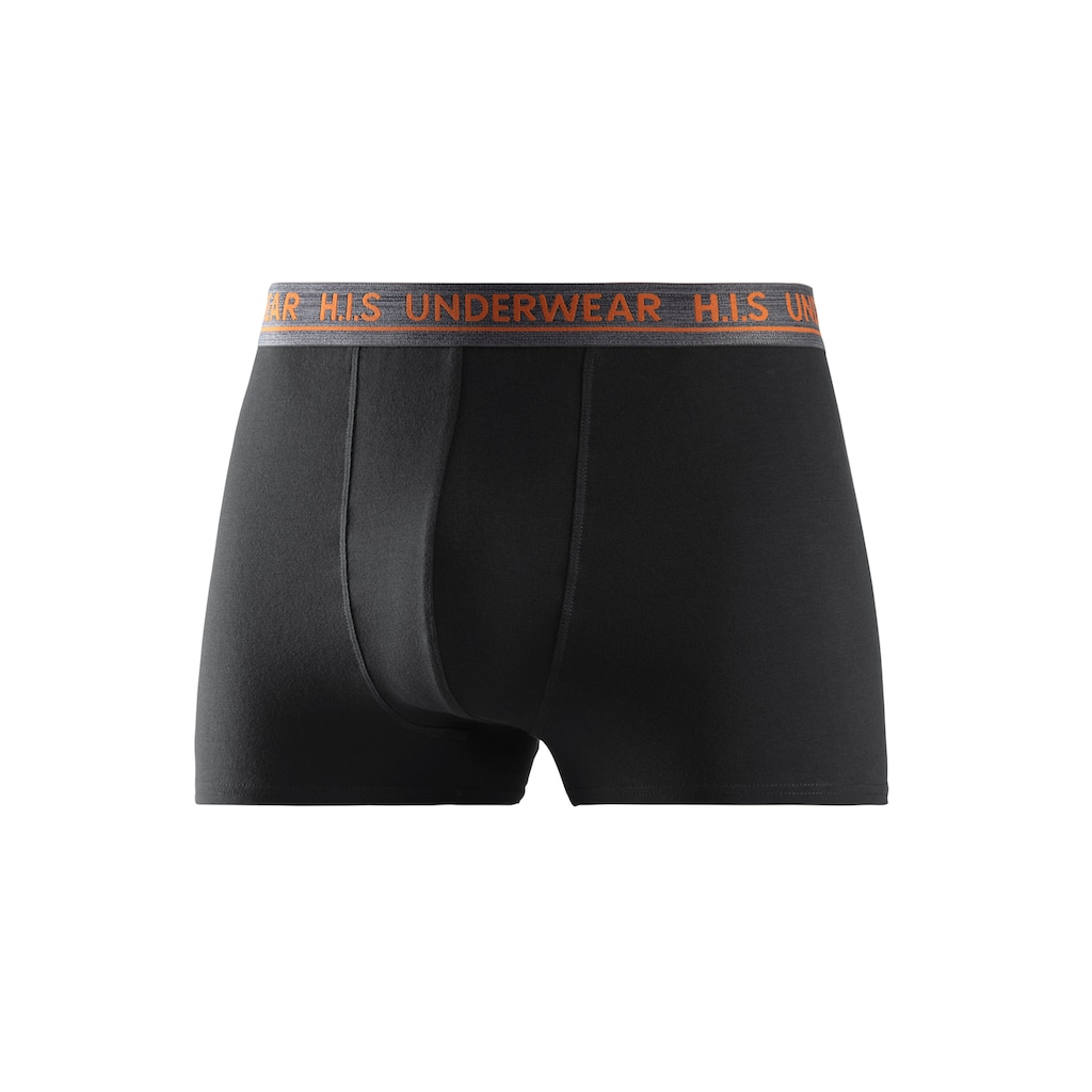 H.I.S Boxer »Boxershorts für Herren«, (Packung, 4 St.), mit bequemem Stretchbündchen