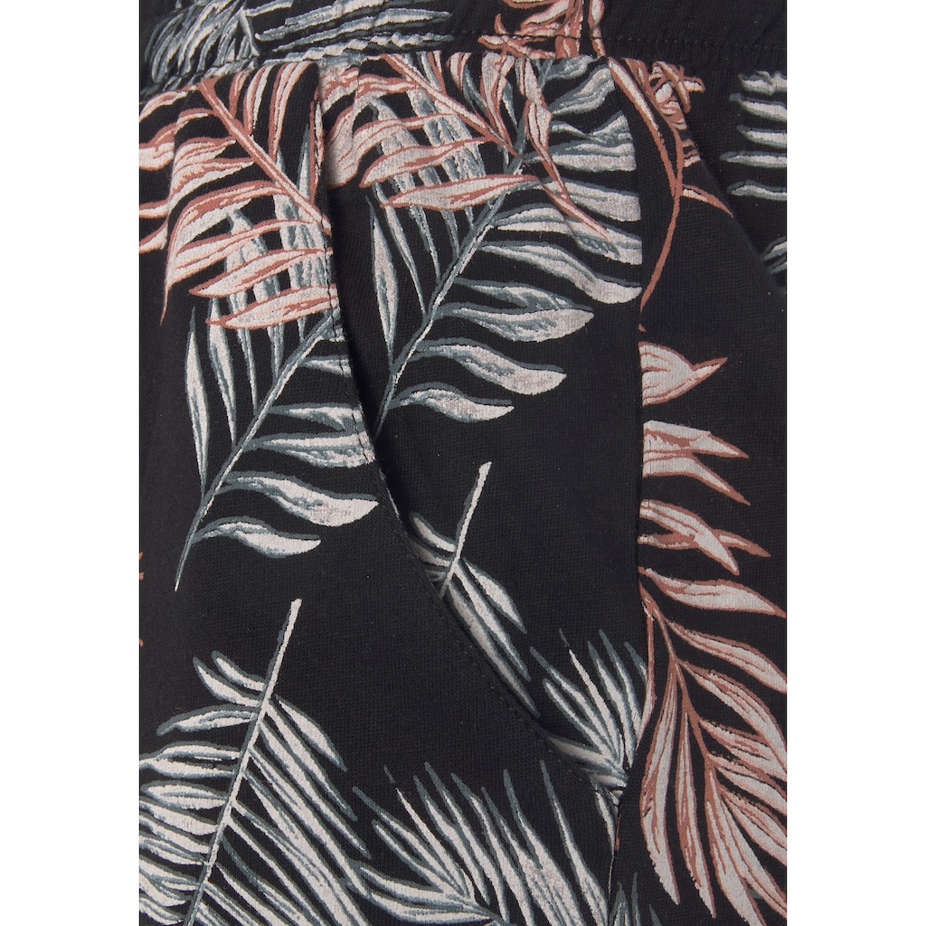 Vivance Dreams Pyjama, (2 tlg.), mit schönem Naturprint