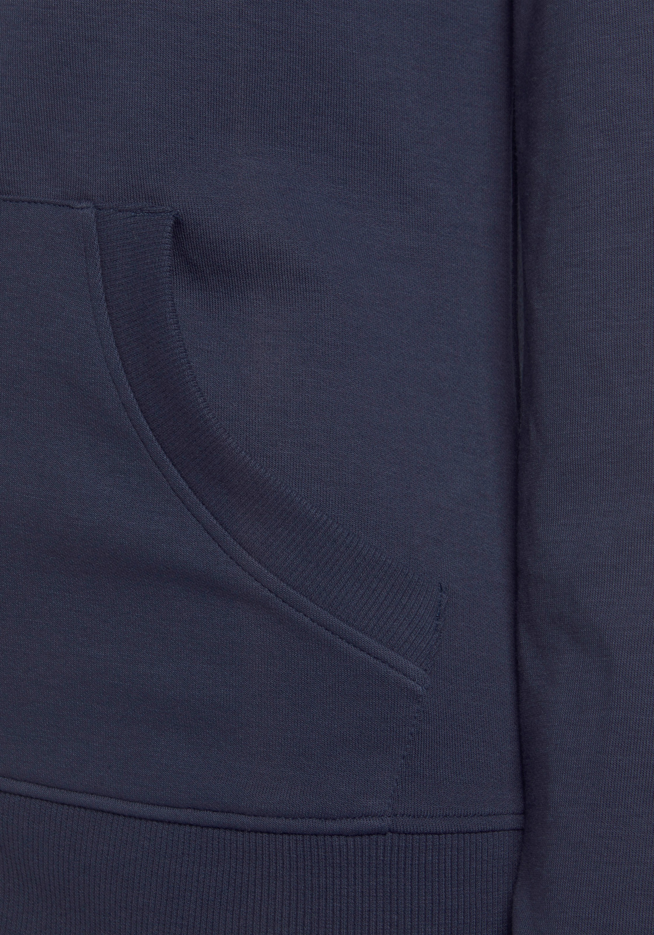 H.I.S Kapuzensweatjacke, Loungejacke mit Kapuze und seitlichen Taschen, Loungewear