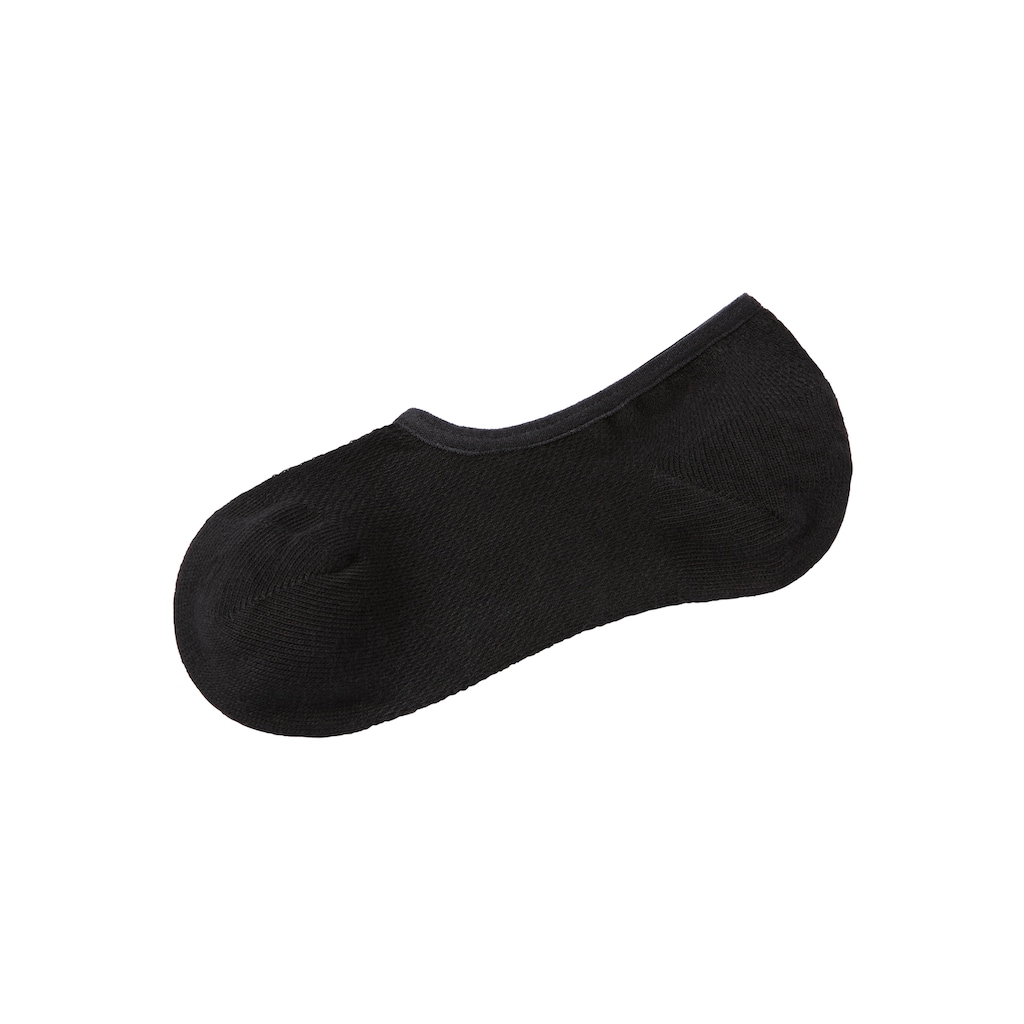 LASCANA ACTIVE Füsslinge, (Packung, 3 Paar), mit Pikee Struktur