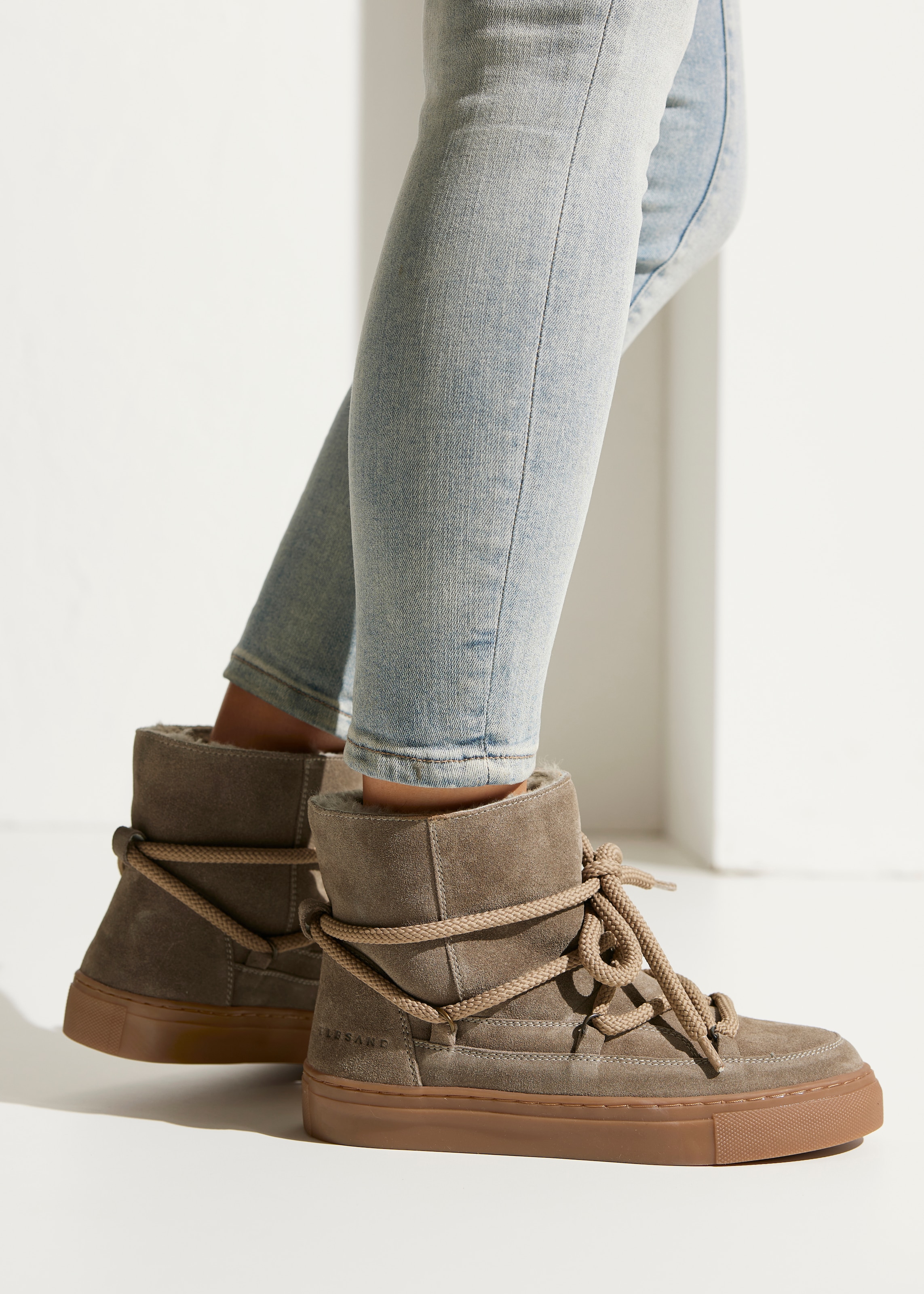 Elbsand Bottines »Boots, Winterstiefelette, Winterboots, Stiefel, Lederstiefelette«  aus Leder mit kuscheligem Lammfell