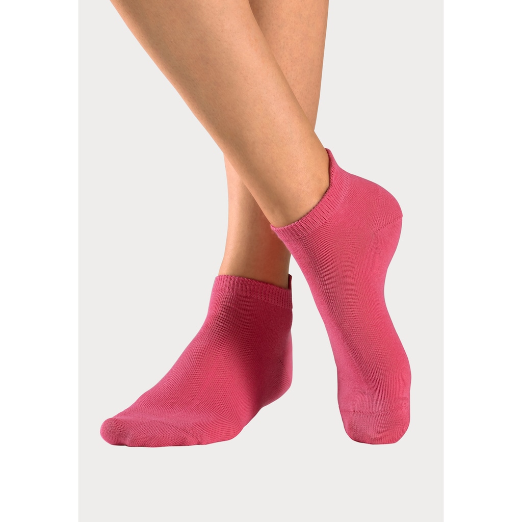 H.I.S Sneakersocken, (Packung, 8 Paar), mit verlängertem Bündchen hinten