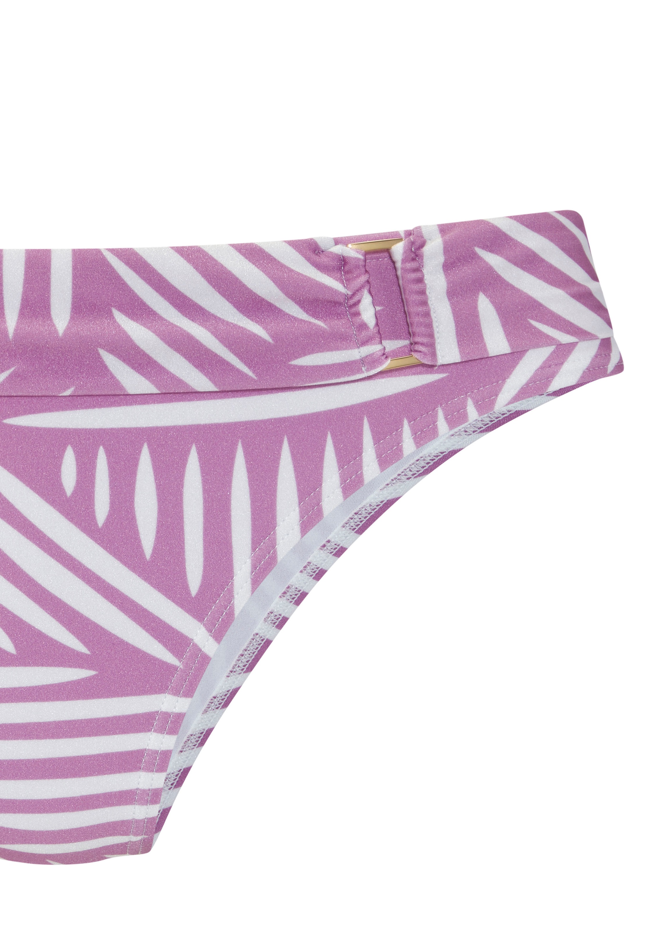LASCANA Bikini-Hose »Liv« Mit goldfarbener Schnalle