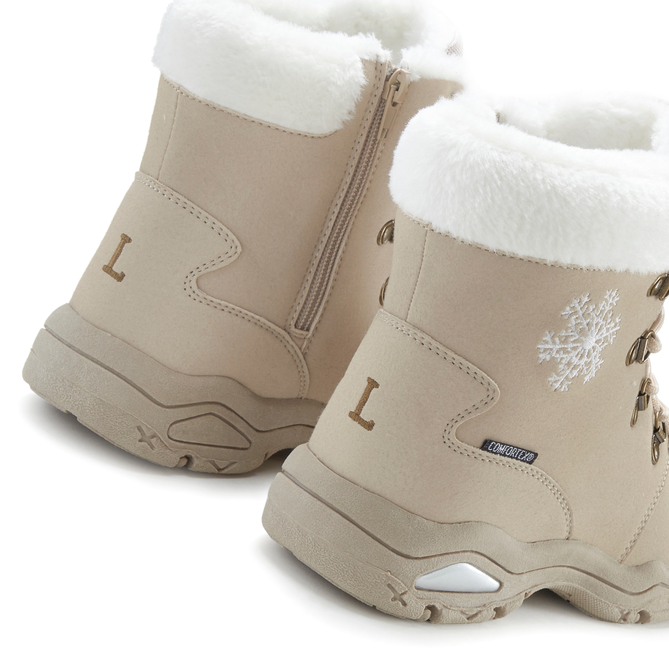 LASCANA Winterstiefelette, Stiefelette,Stiefel,Winterstiefel wind-& wasserabweisender Tex-Membran
