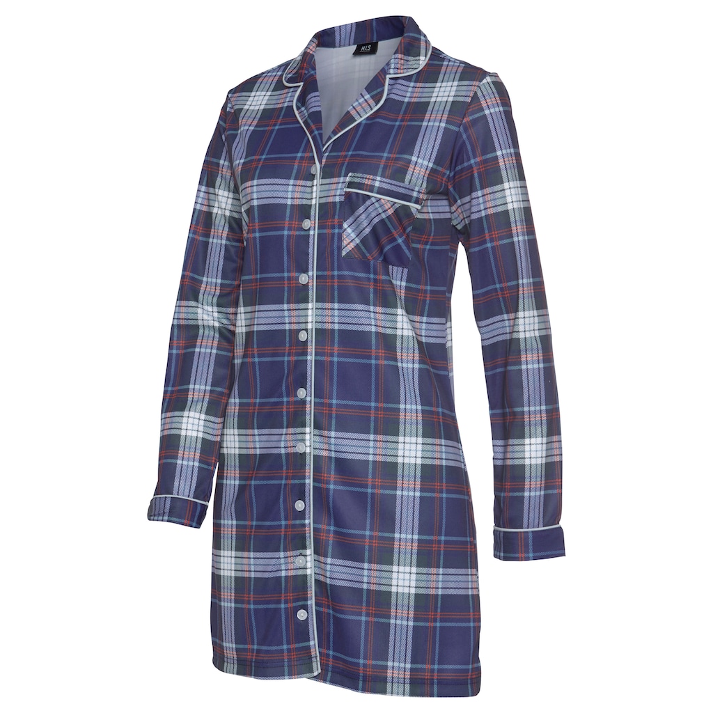 H.I.S Nachthemd, aus Flanell im Karo-Design