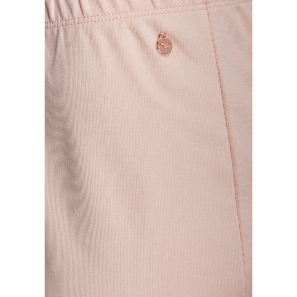 s.Oliver Pyjamahose, mit Babylocksaum