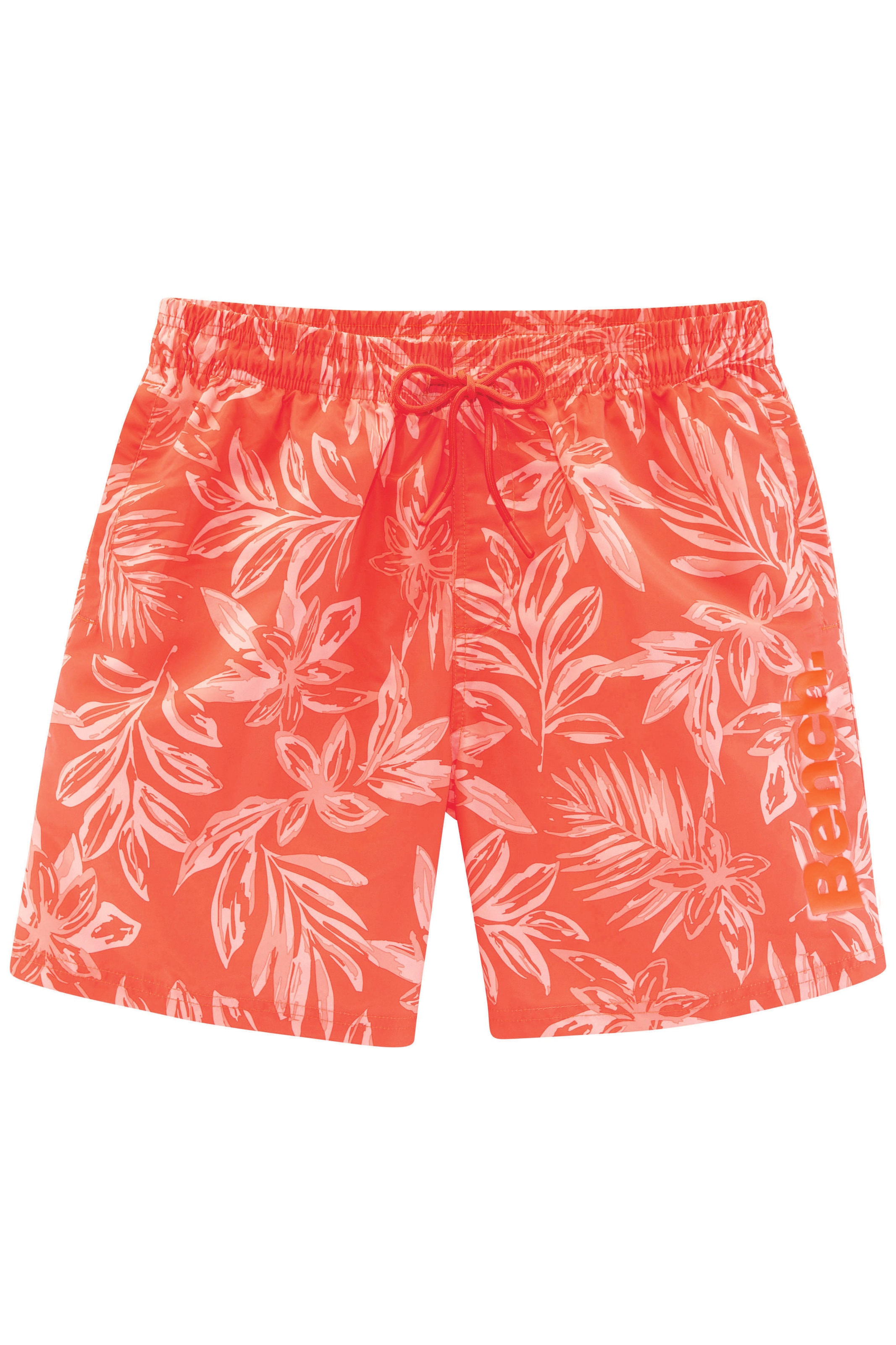 Bench. Short de bain mit modernem Hawaii-Print