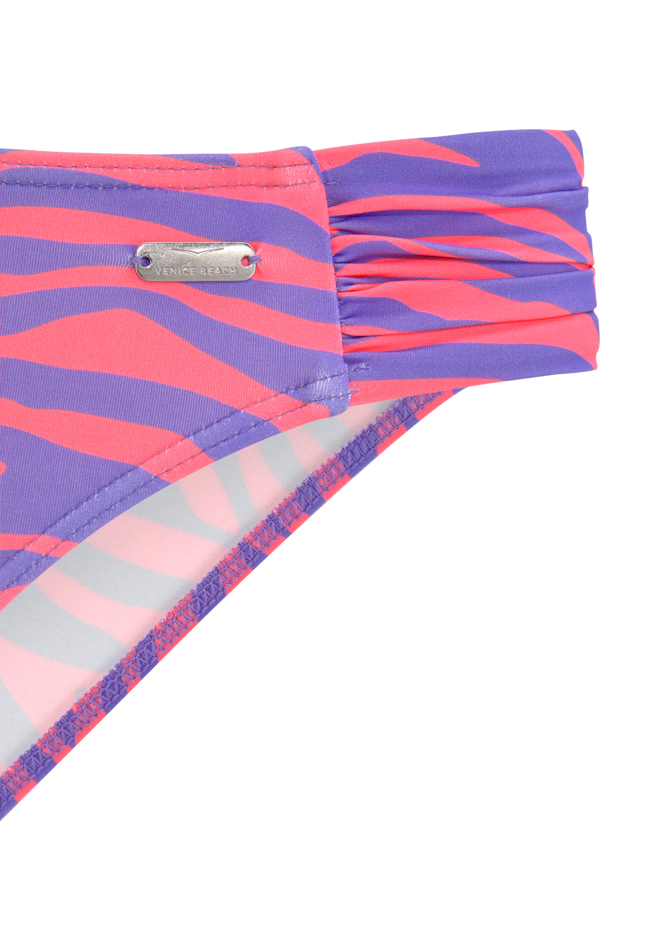 Venice Beach Bikini-Hose »Fjella«, mit gerafften Einsätzen