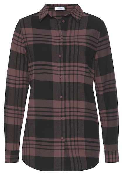 LASCANA Flanellbluse