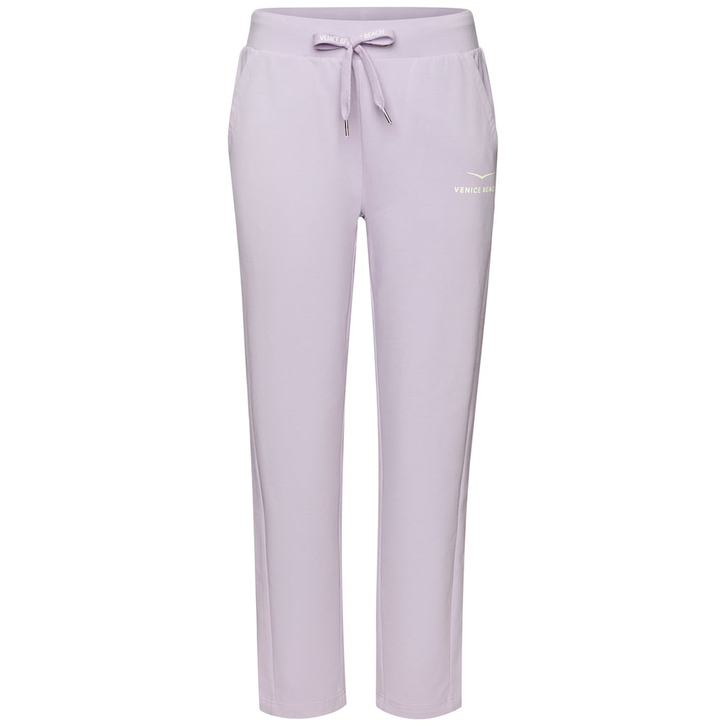 Venice Beach Sweathose, mit Logoprint, Jogginghose, Loungewear