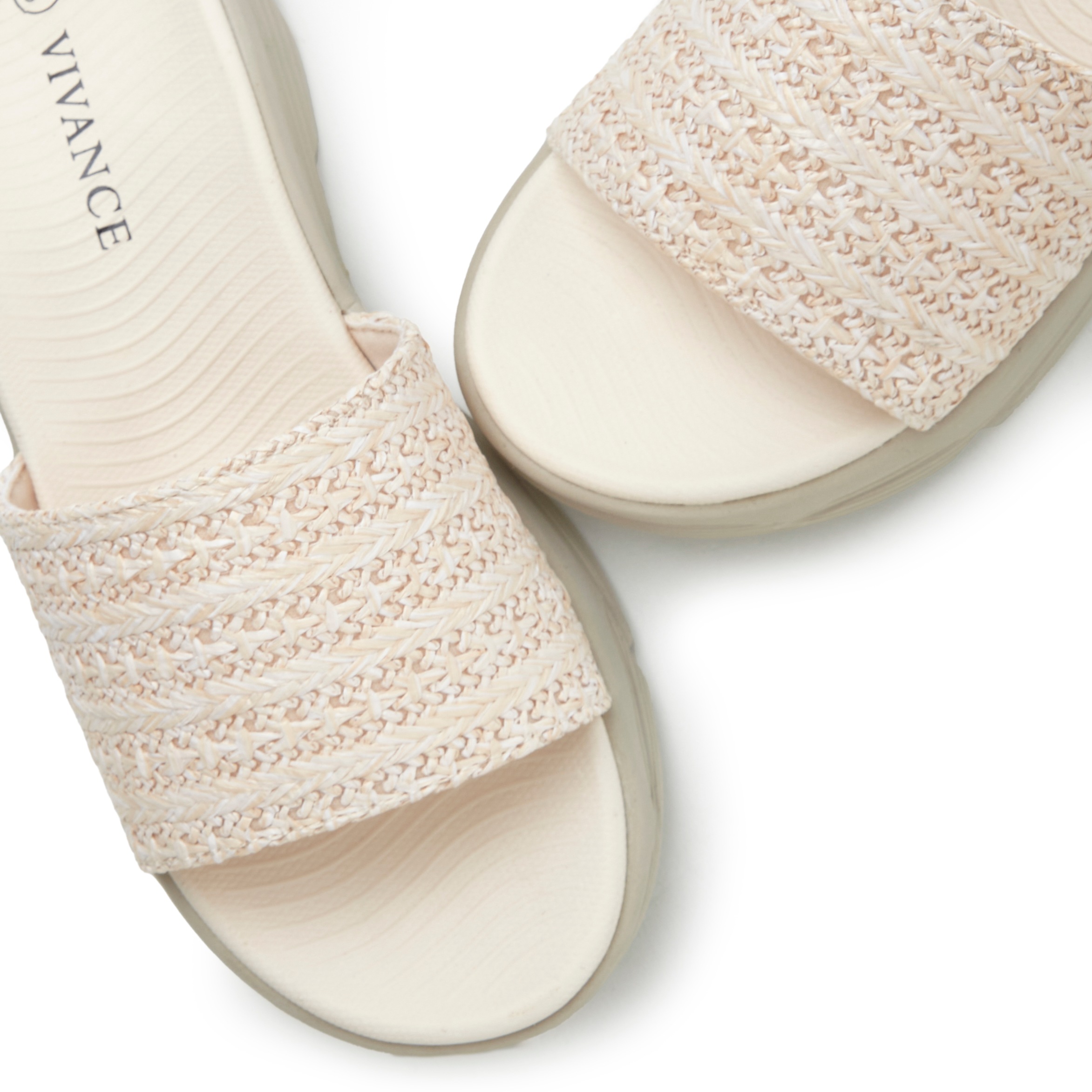 Vivance Pantolette »Mule, Sandale, Sommerschuh, offener Schuh,«  mit modischer Sohle VEGAN