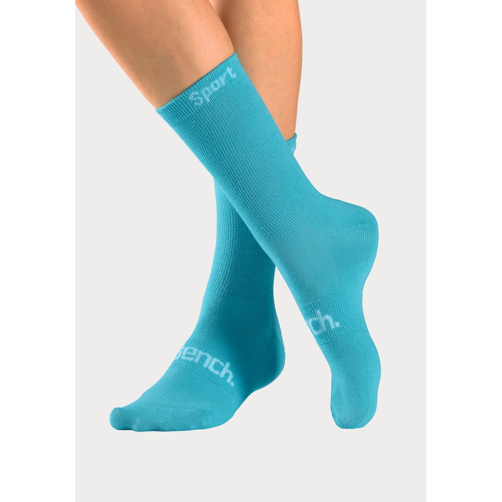 Bench. Sportsocken, (Packung, 6 Paar), mit antibakterieller Feuchtigkeitsregulierung