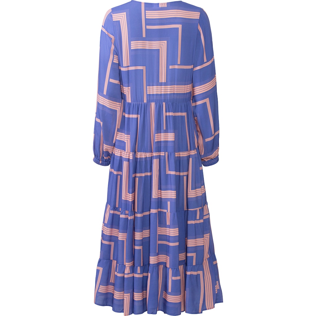 LASCANA Maxikleid, mit grafischem Druck