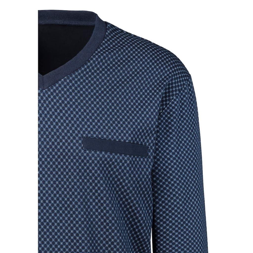 le jogger® Nachthemd, (2 tlg.), in bequemer Weite