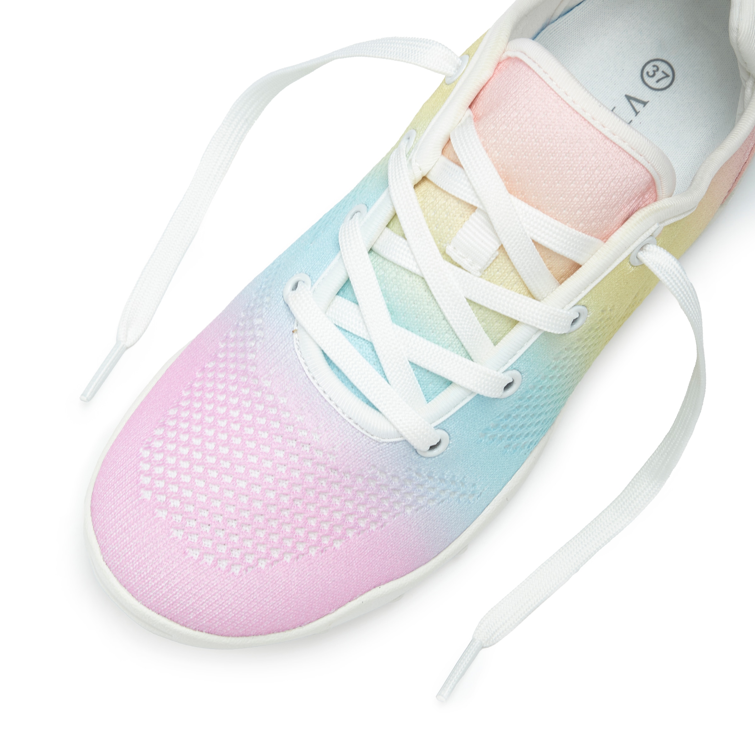 Vivance Sneaker »Schnürhalbschuh,«  mit leichter Sohle und modischem Farbverlauf VEGAN