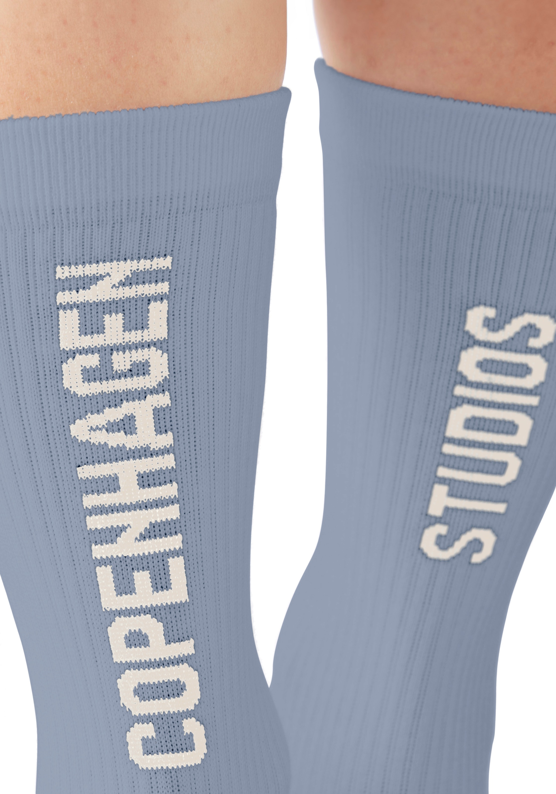 Copenhagen Studios Tennissocken, (Packung, 3 Paar), mit grossem Schriftzug