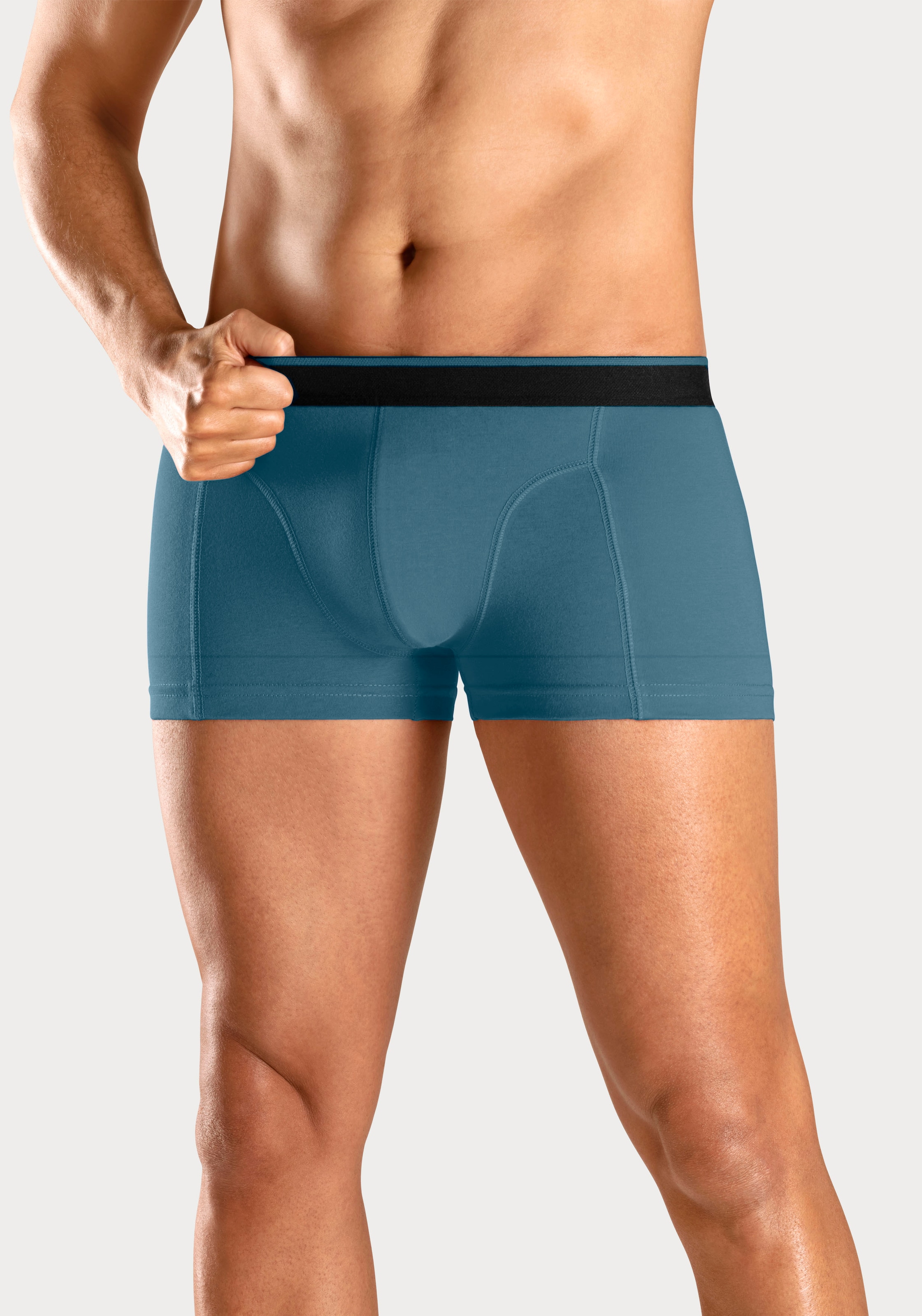 AUTHENTIC LE JOGGER Boxer »Boxershorts für Herren«, (Packung, 5 St.), aus Baumwollmix