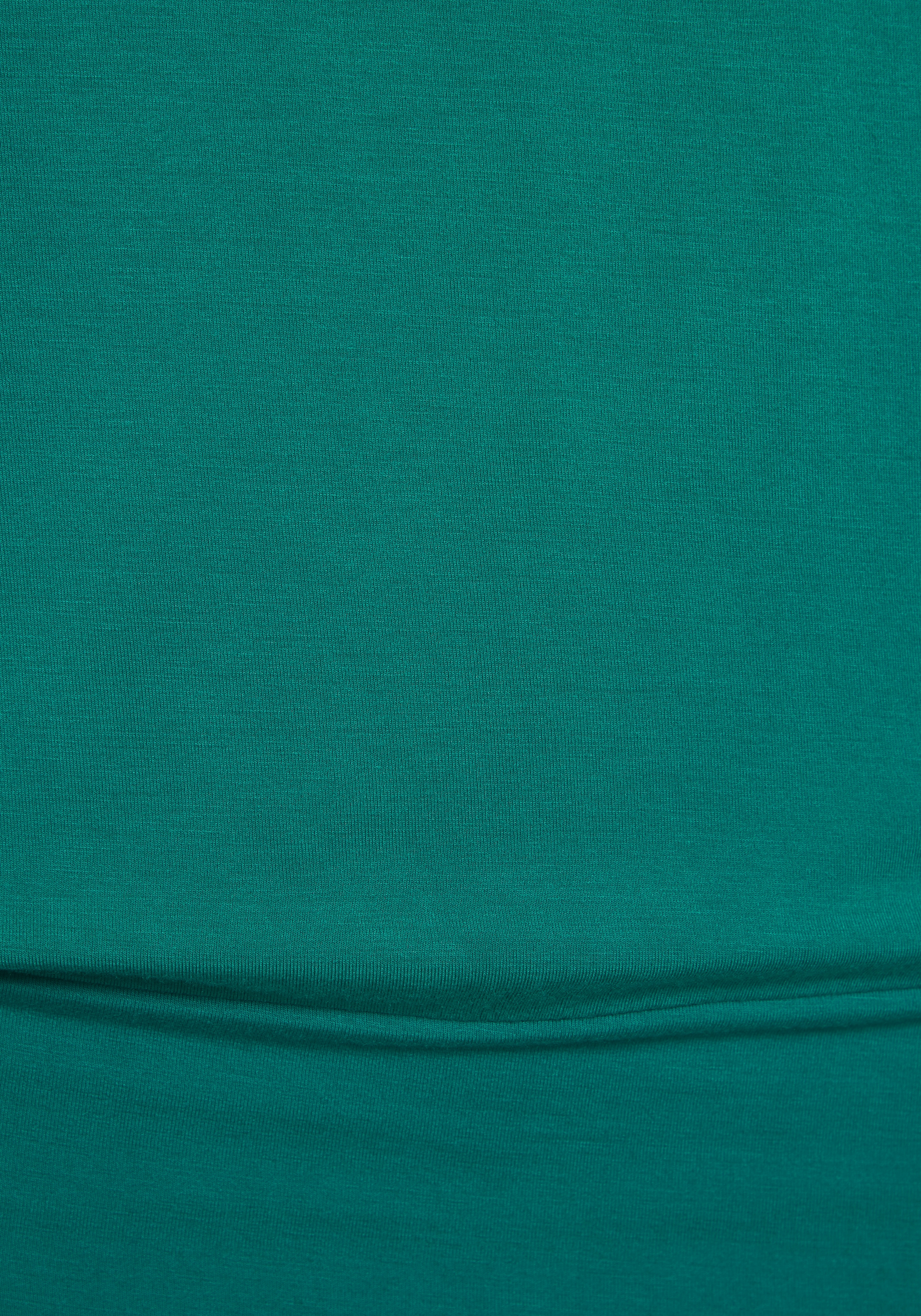 LASCANA Rundhalsshirt »mit variabler Ärmellänge«, aus weichem Viskose-Stretch