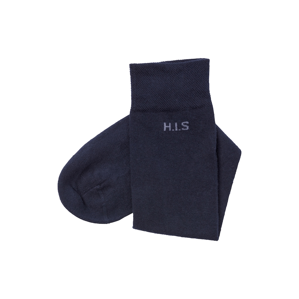 H.I.S Kniestrümpfe, (Packung, 3 Paar), ohne einschneidendes Bündchen