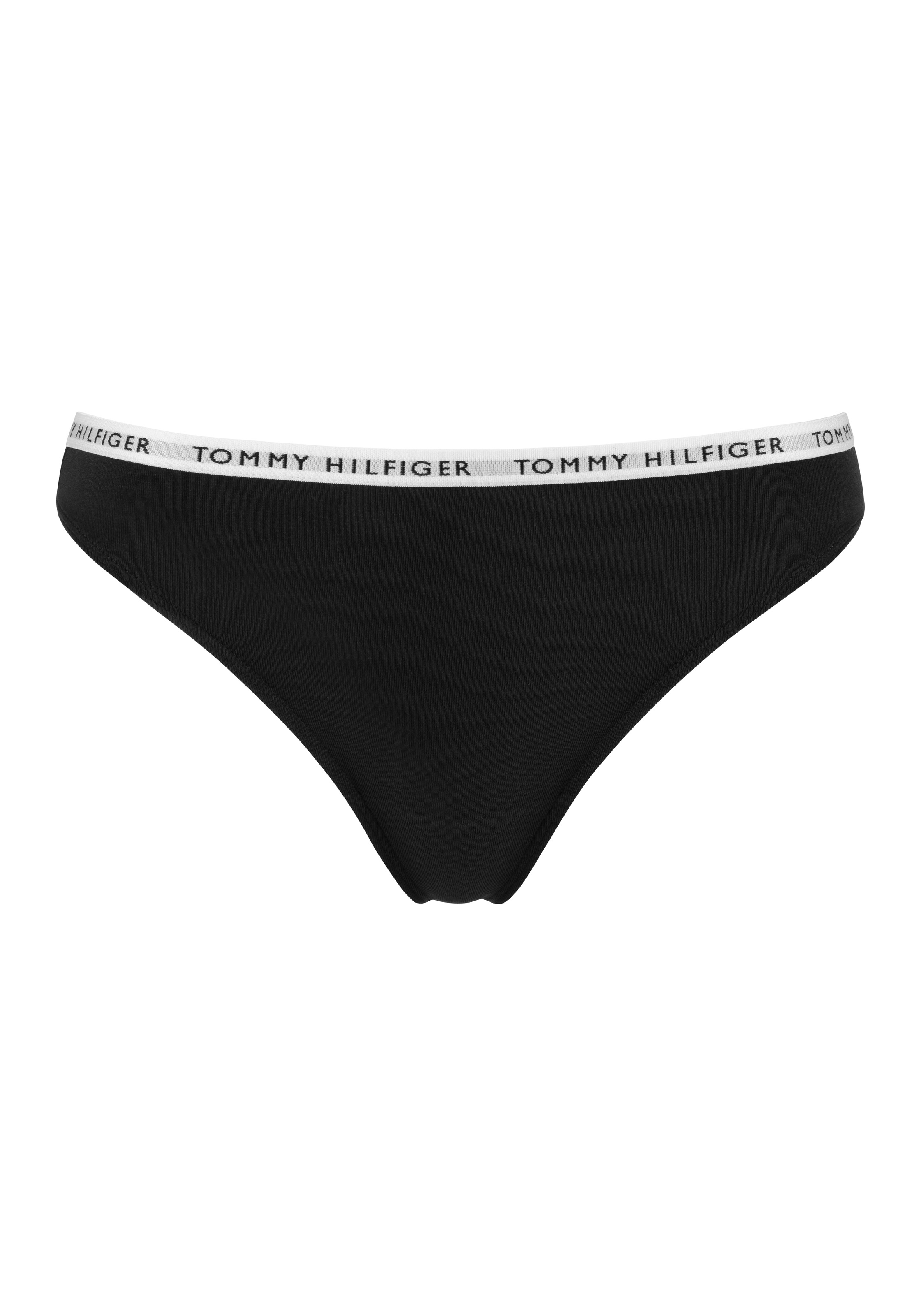 Tommy Hilfiger Underwear String 3 cuis mit schmalem Logobündchen