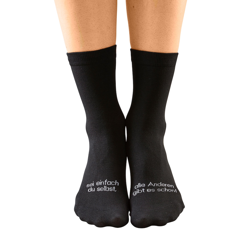 Bench. Socken, (Packung, 7 Paar), mit Turnbeutel