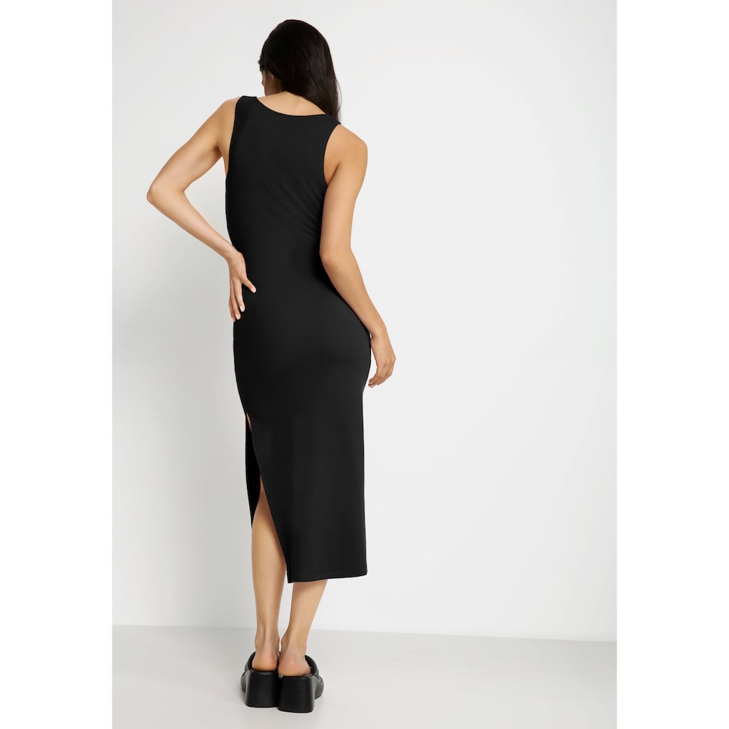 LSCN by LASCANA Midikleid, aus weicher Rippware