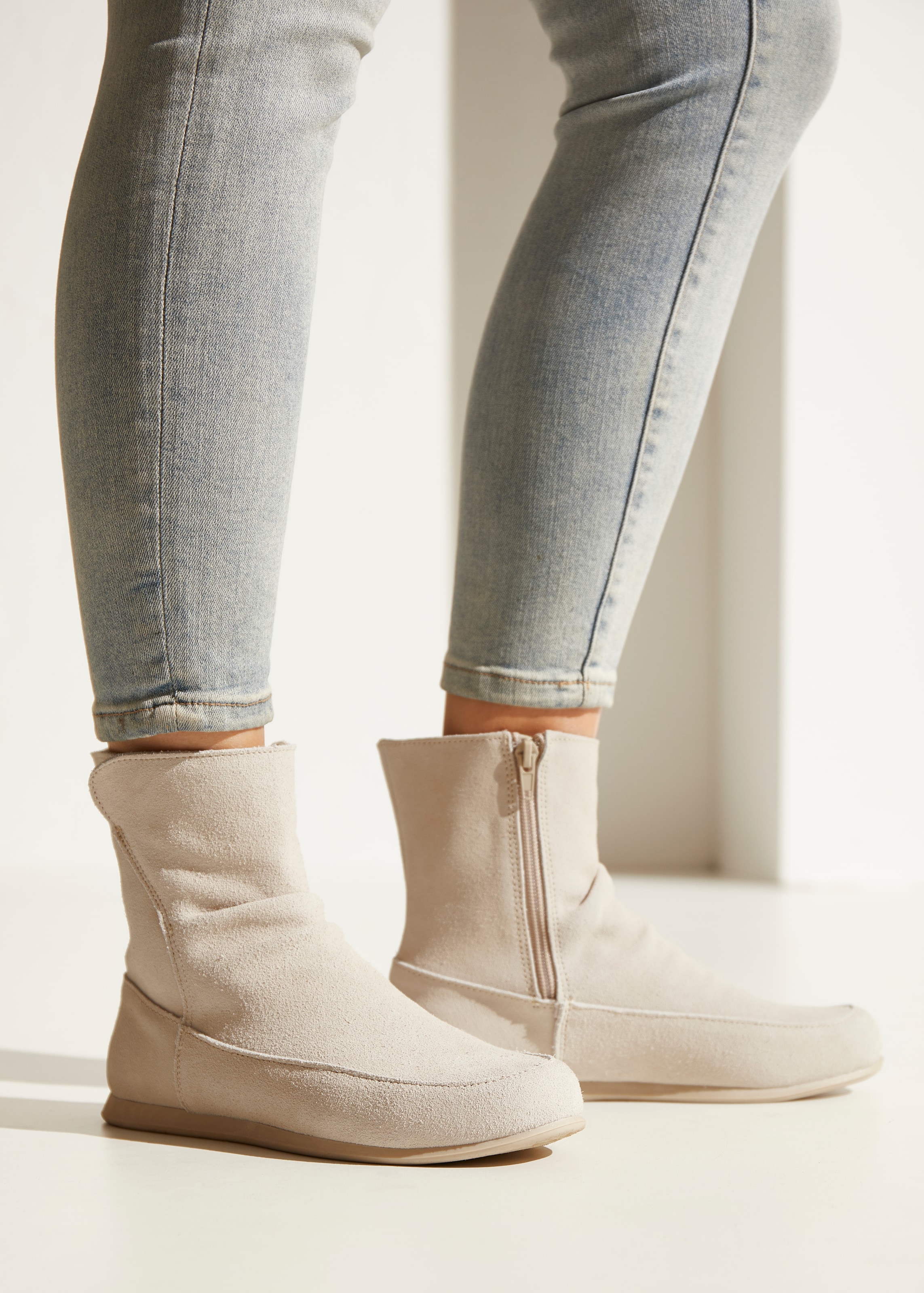 Vivance Stiefelette »Stiefel, Boots«, aus hochwertigem Leder mit Reissverschluss