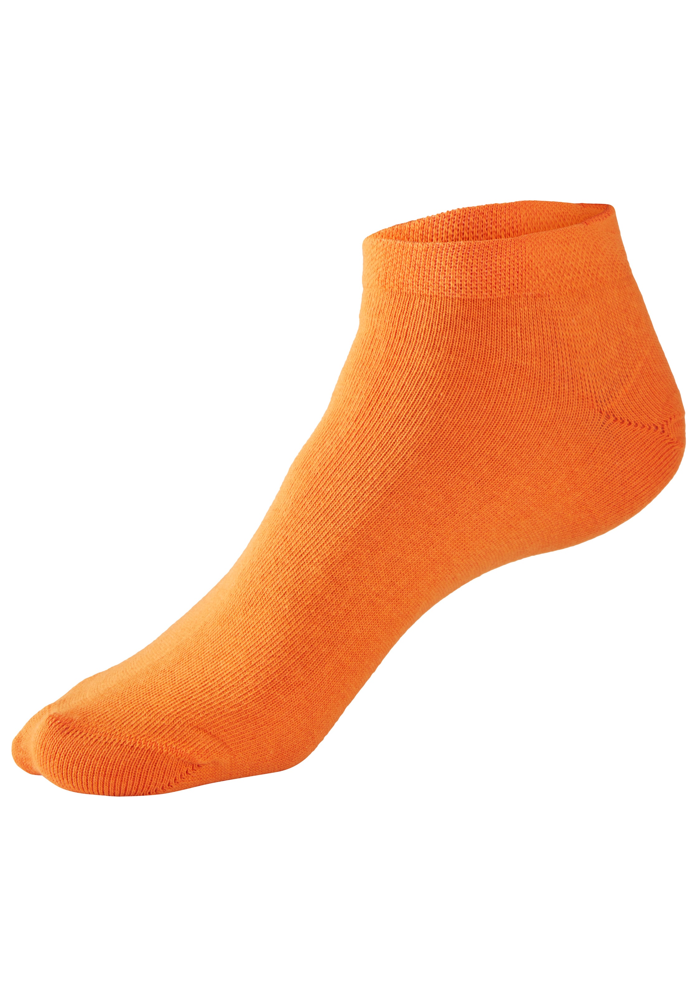 LASCANA Chaussettes de baskets »für Damen mit eingestricktem Markenlogo« Boîte, Boîte, 7 Couple tlg. dans une jolie boîte cadeau