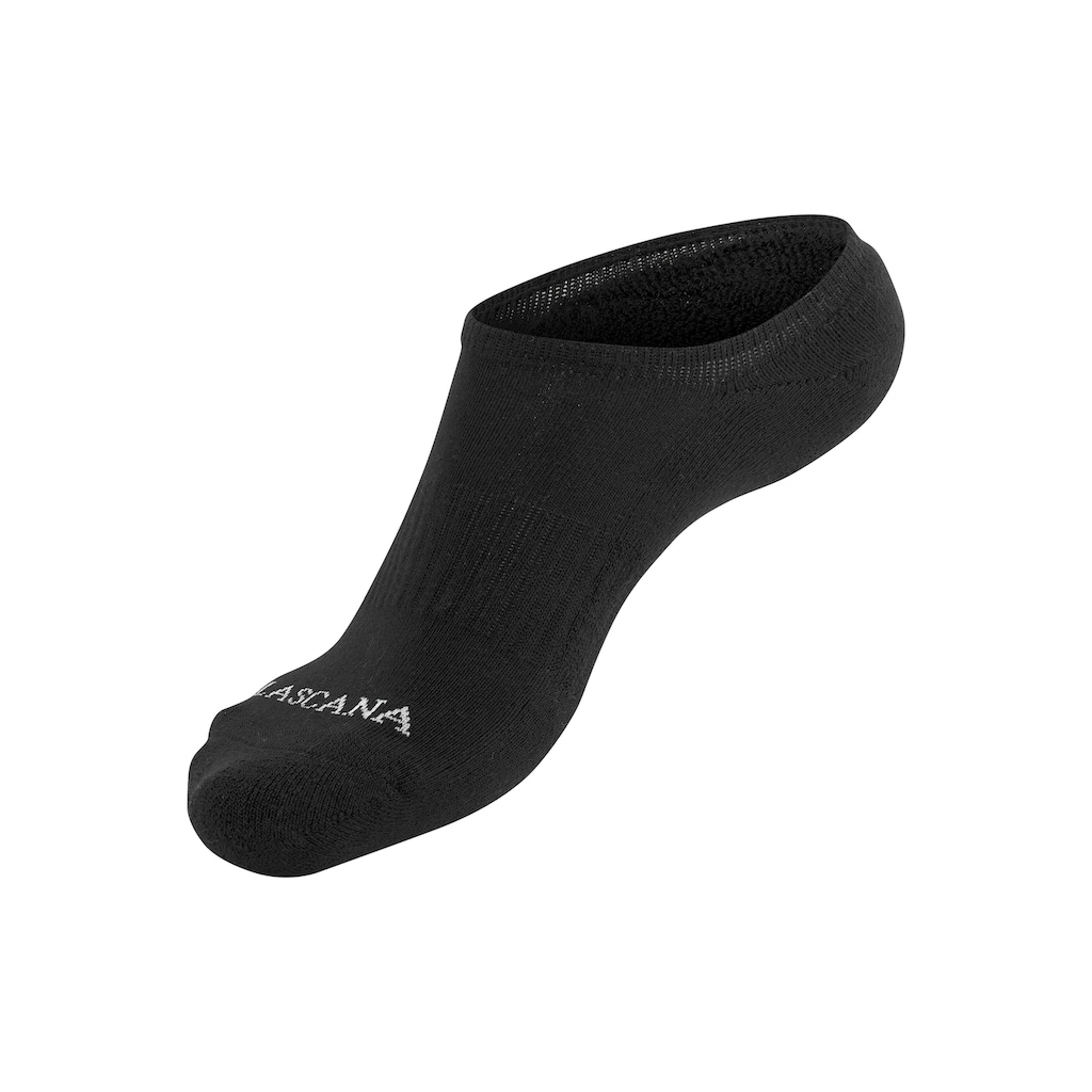 LASCANA ACTIVE Sneakersocken, (Packung, 7 Paar), mit Fussfrottee