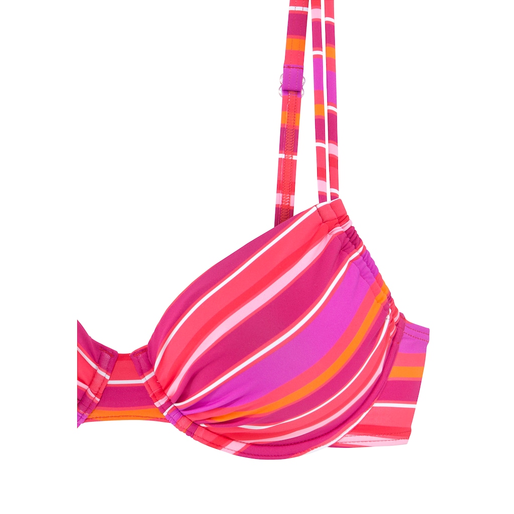 s.Oliver Bügel-Bikini-Top »Fun«, im trendigen Streifen-Design