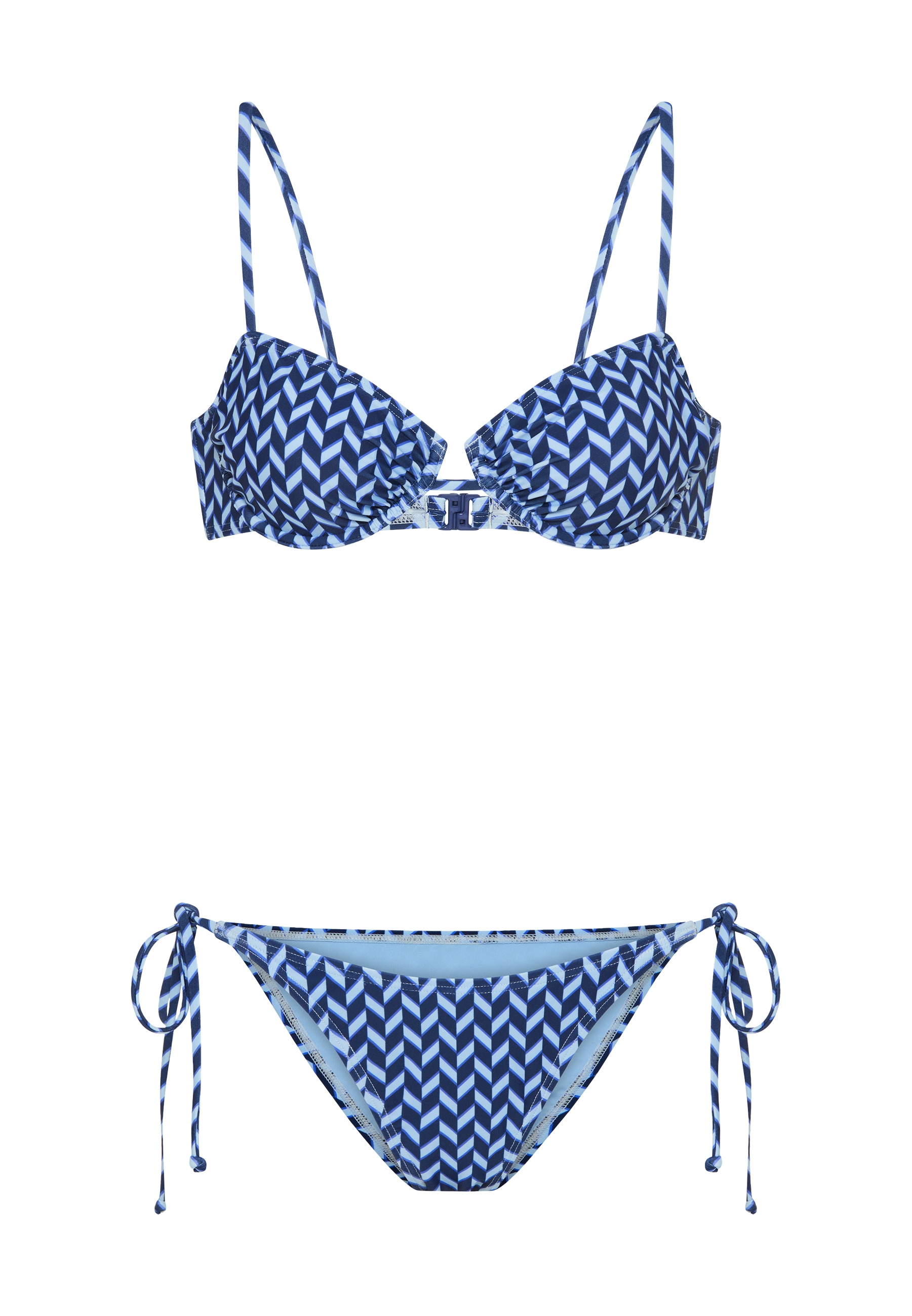 LSCN by LASCANA Bikini à armatures mit grafischem Allover-Print