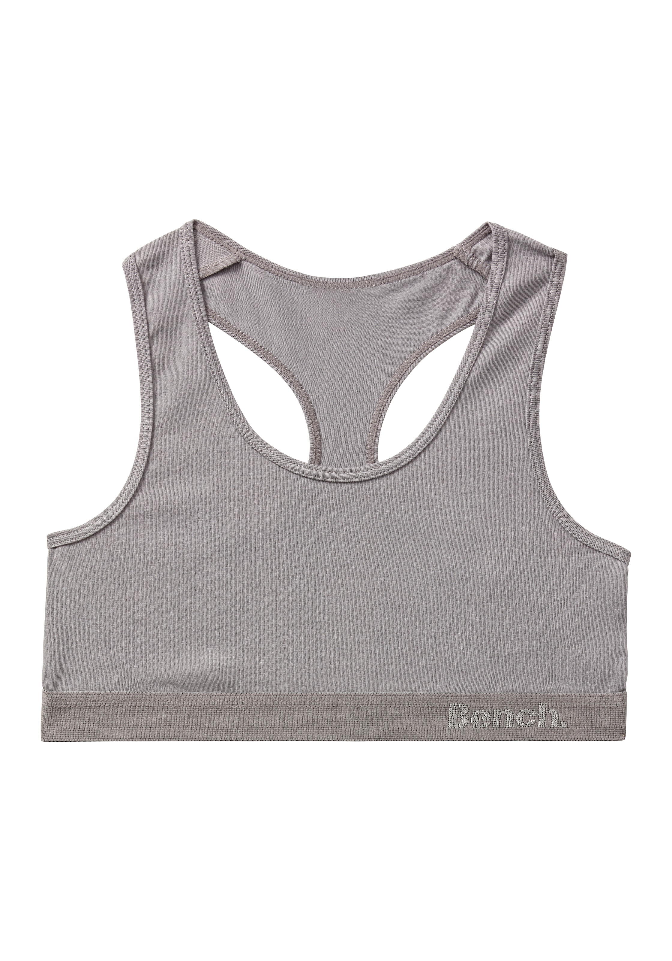Bench. Set: Bustier, (4 tlg., mit Panty), mit tonigem Zebramuster