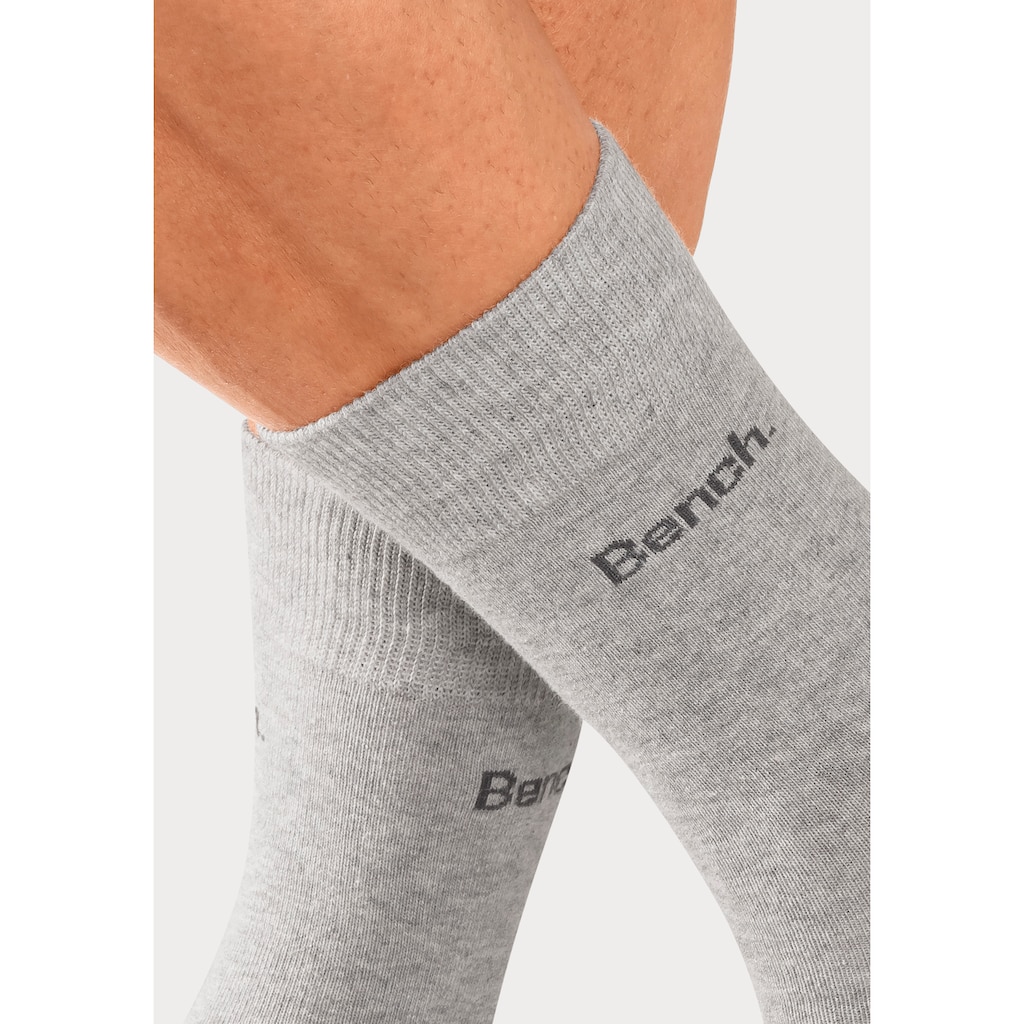 Bench. Basicsocken, (Packung, 4 Paar), in angenehm weicher Markenqualität