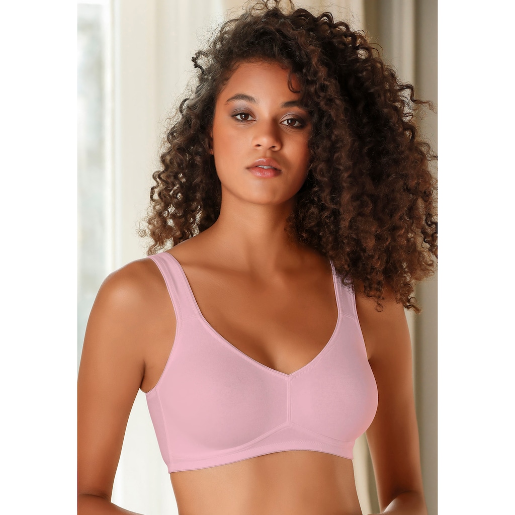 petite fleur Soft-BH, ohne Bügel, aus weicher Baumwolle