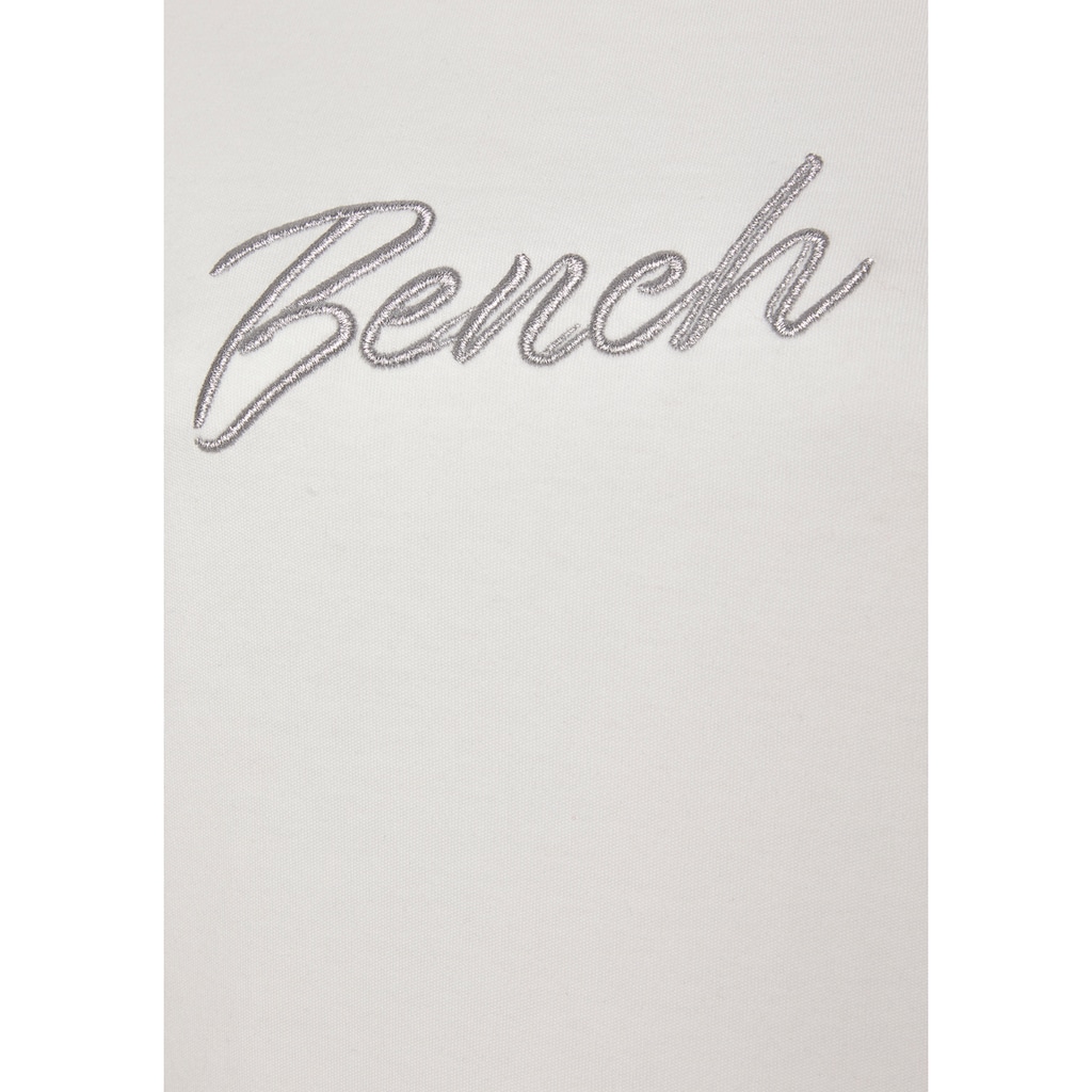 Bench. Loungewear Sweatshirt, mit Logostickerei, Loungewear