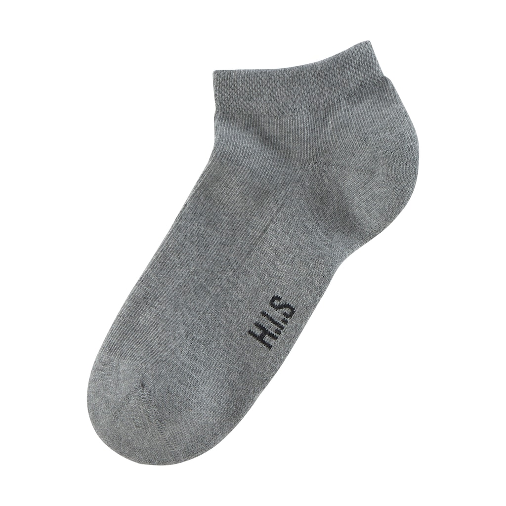 H.I.S Sneakersocken, (Packung, 6 Paar), mit weicher Frotteesohle