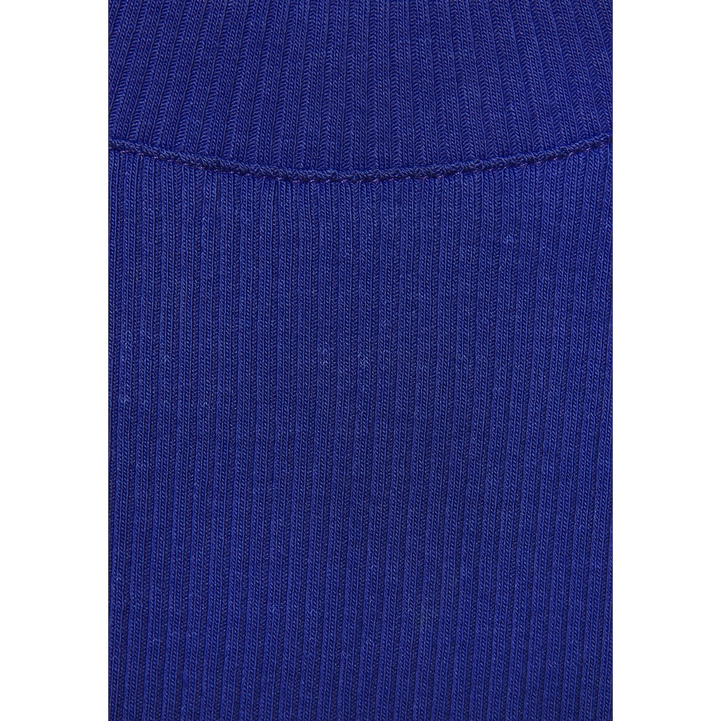 LASCANA Ripptanktop, mit breiten Trägern, figurbetonte Passform