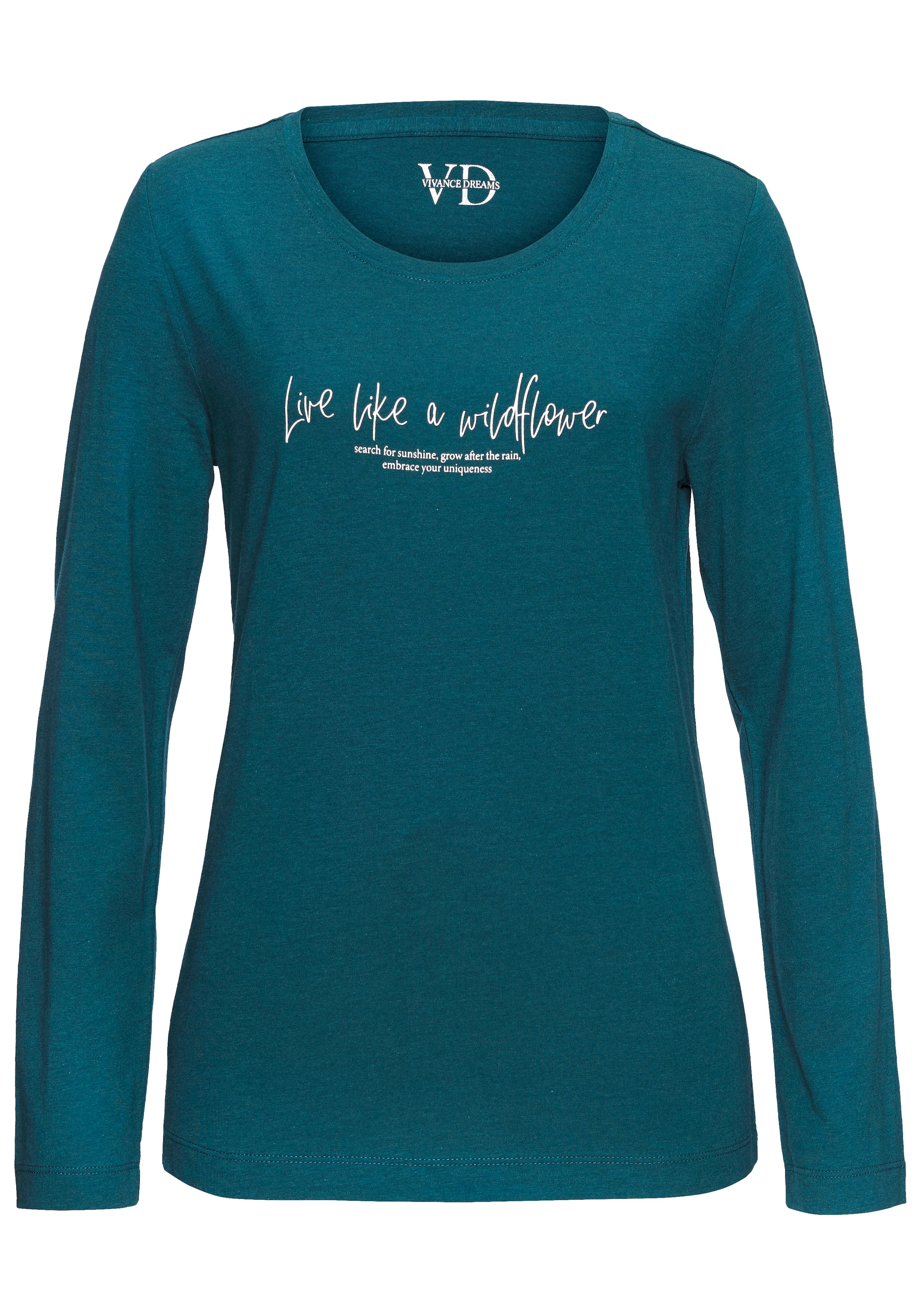 Vivance Dreams Pyjama 2 cuis tlg., Mit schönem Muster