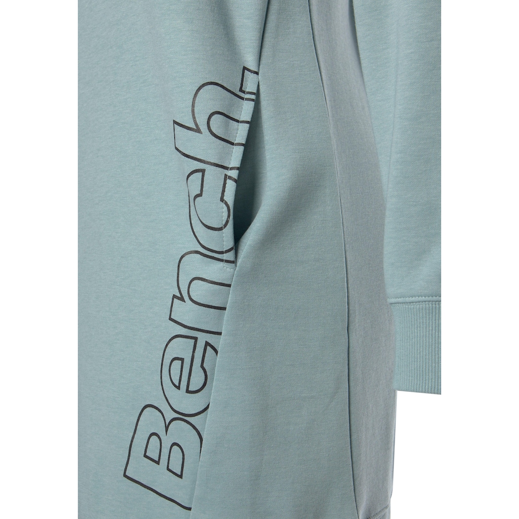 Bench. Loungewear Sweatkleid, mit seitlichem Logoprint