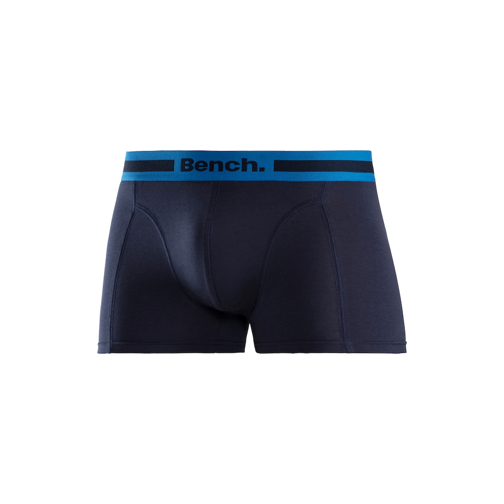 Bench. Boxer »Boxershorts für Herren«, (Packung, 4 St.), Unterhosen mit Overlock-Nähten vorn