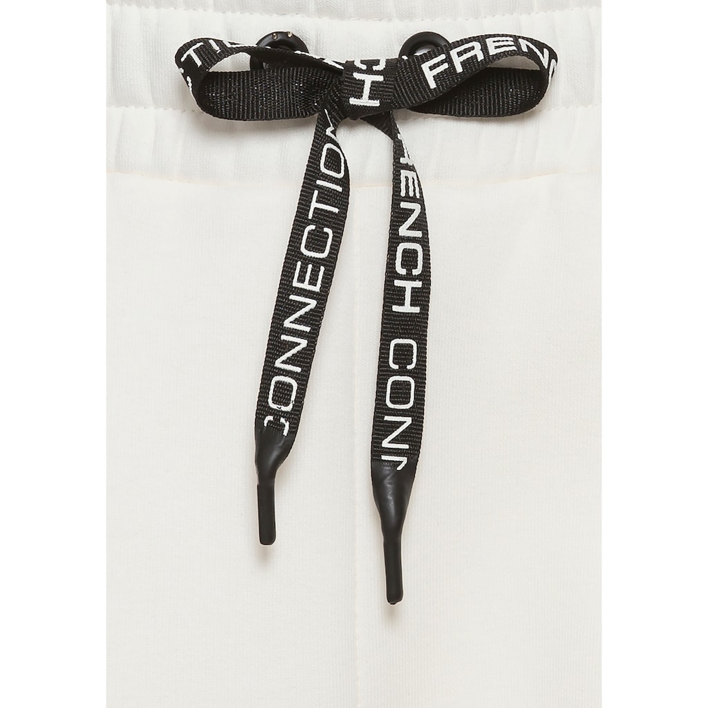 French Connection Sweathose, mit seitlichen Kontraststreifen und Logodruck