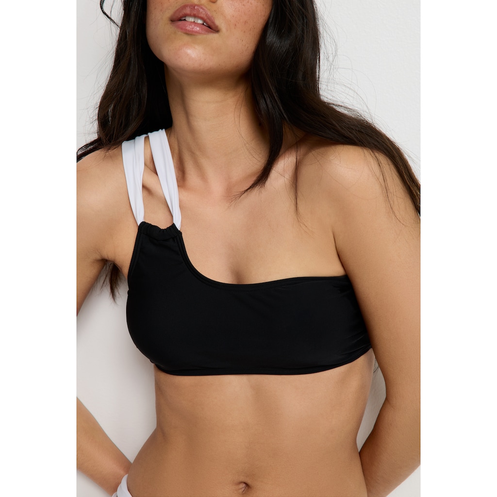 LSCN by LASCANA Bustier-Bikini, mit One-Shoulder