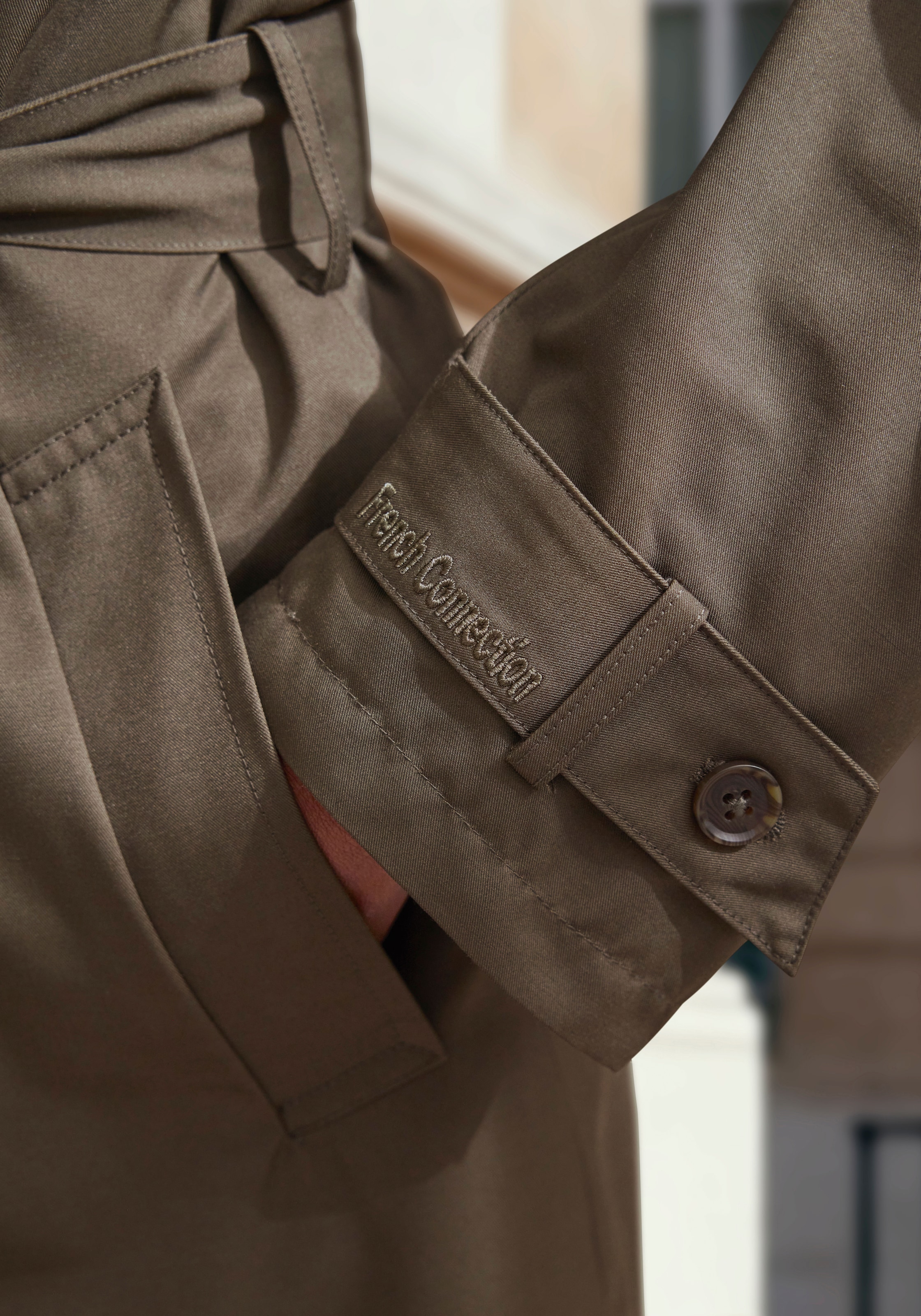 French Connection Langjacke Trenchcoat im Blouson-Style