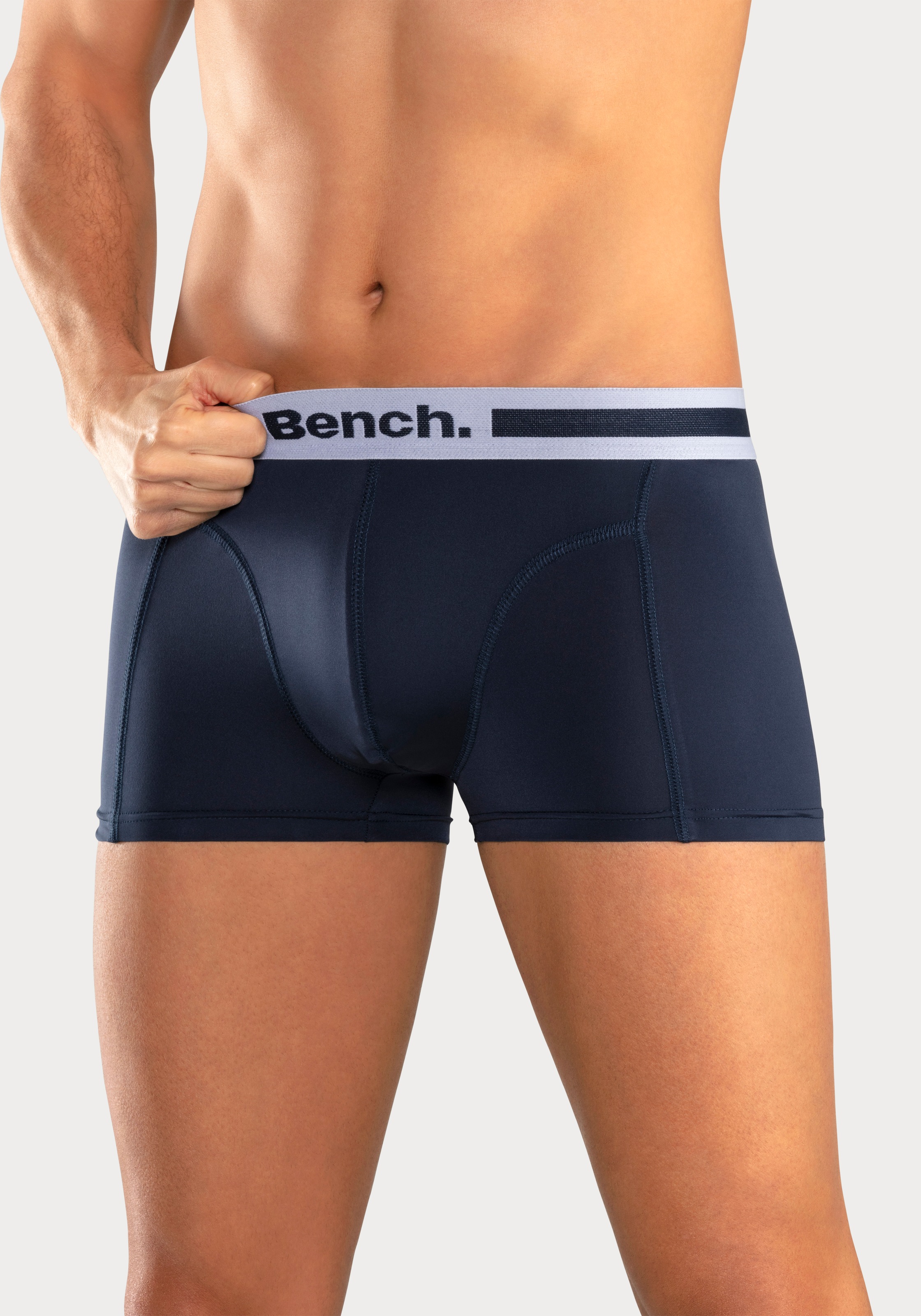 Bench. Funktionsboxer »Boxershorts für Herren«, (Packung, 4 St.), Unterhosen aus Microfaser