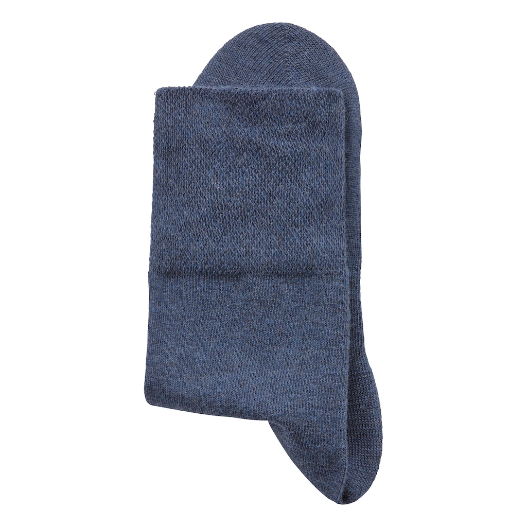 H.I.S Socken, (Packung, 3 Paar), mit Komfortbund auch für Diabetiker geeignet