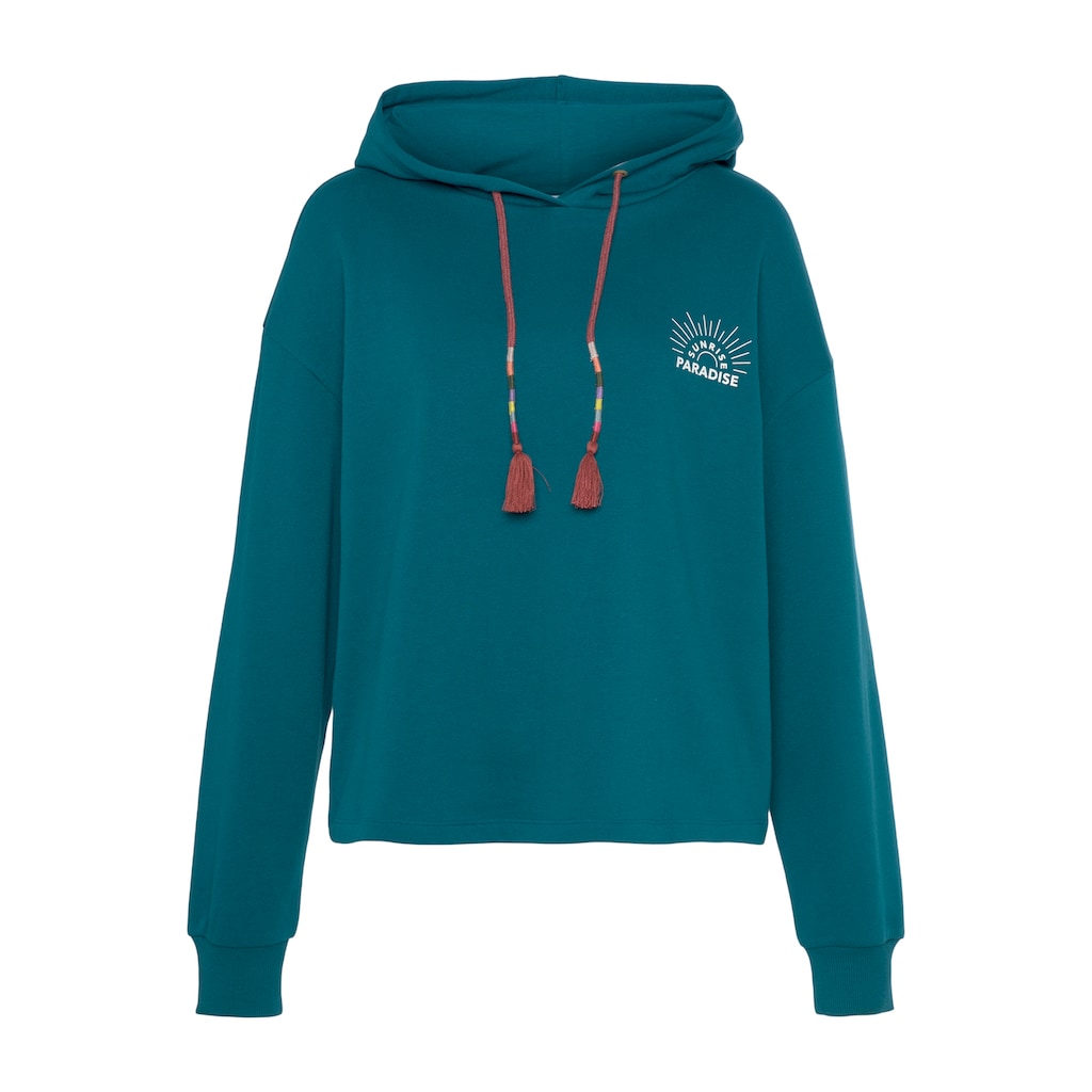 Vivance Hoodie, Kapuzensweatshirt mit Print, Loungewear