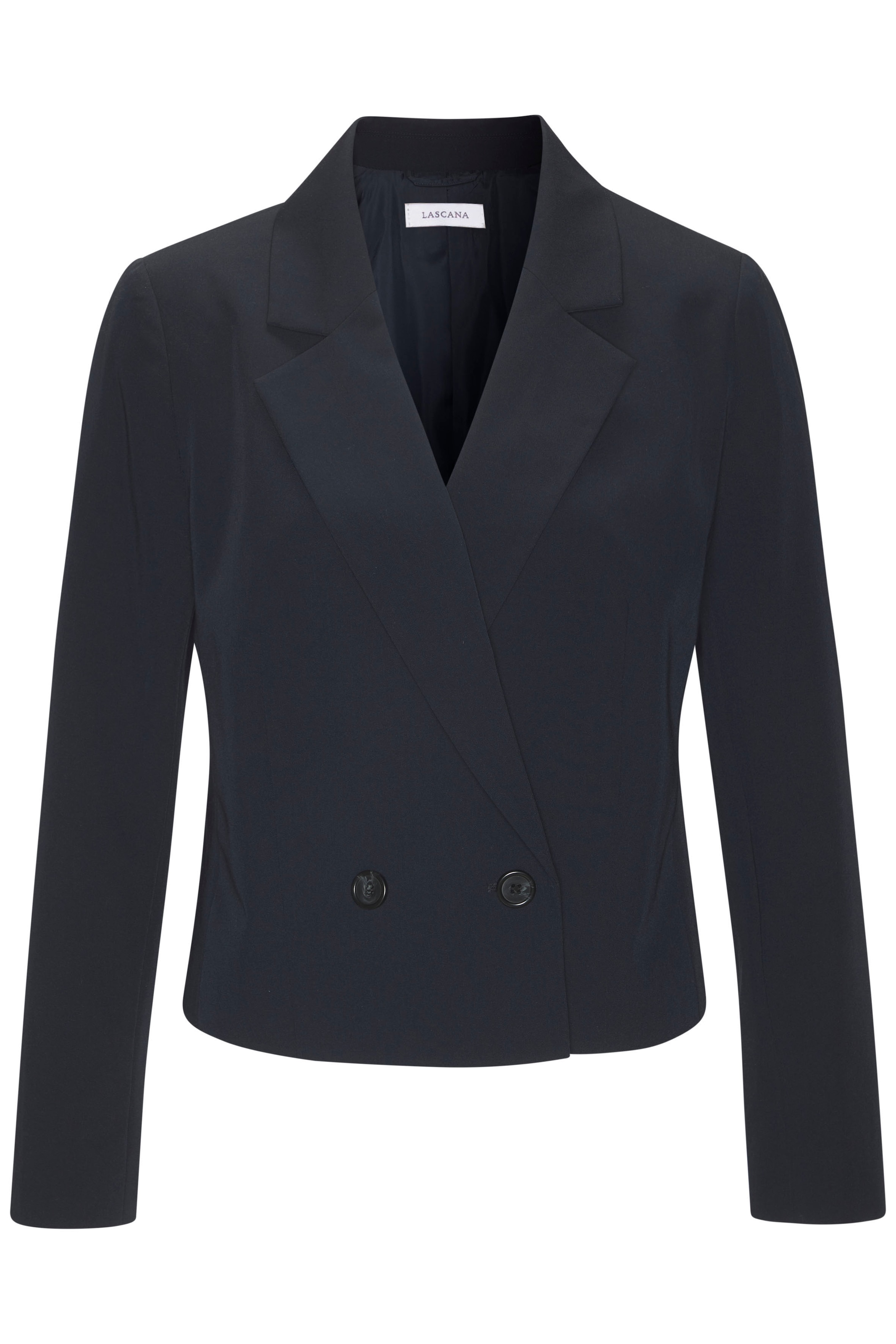 LASCANA Kurzblazer, mit Knopf, Cropped-Blazer