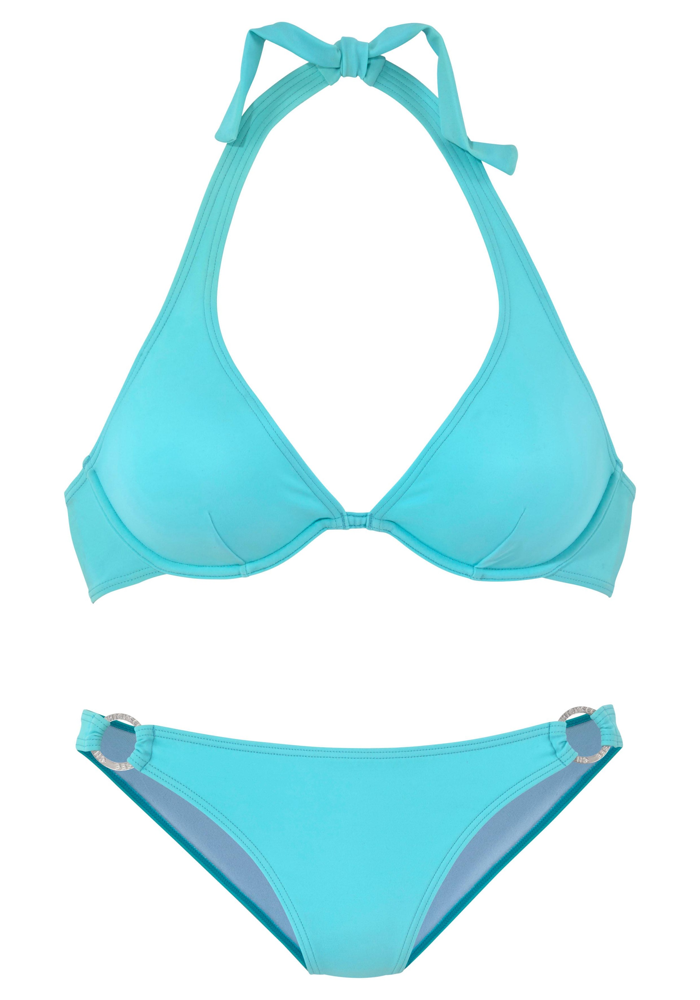 Chiemsee Bügel-Bikini mit silbernem Zierring