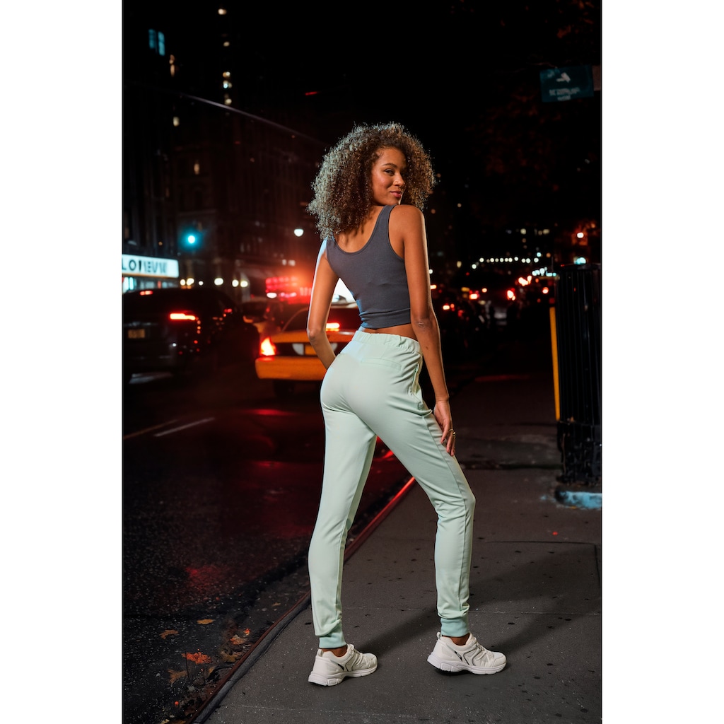 French Connection Loungepants, schmale sportive Form, weich fliessend